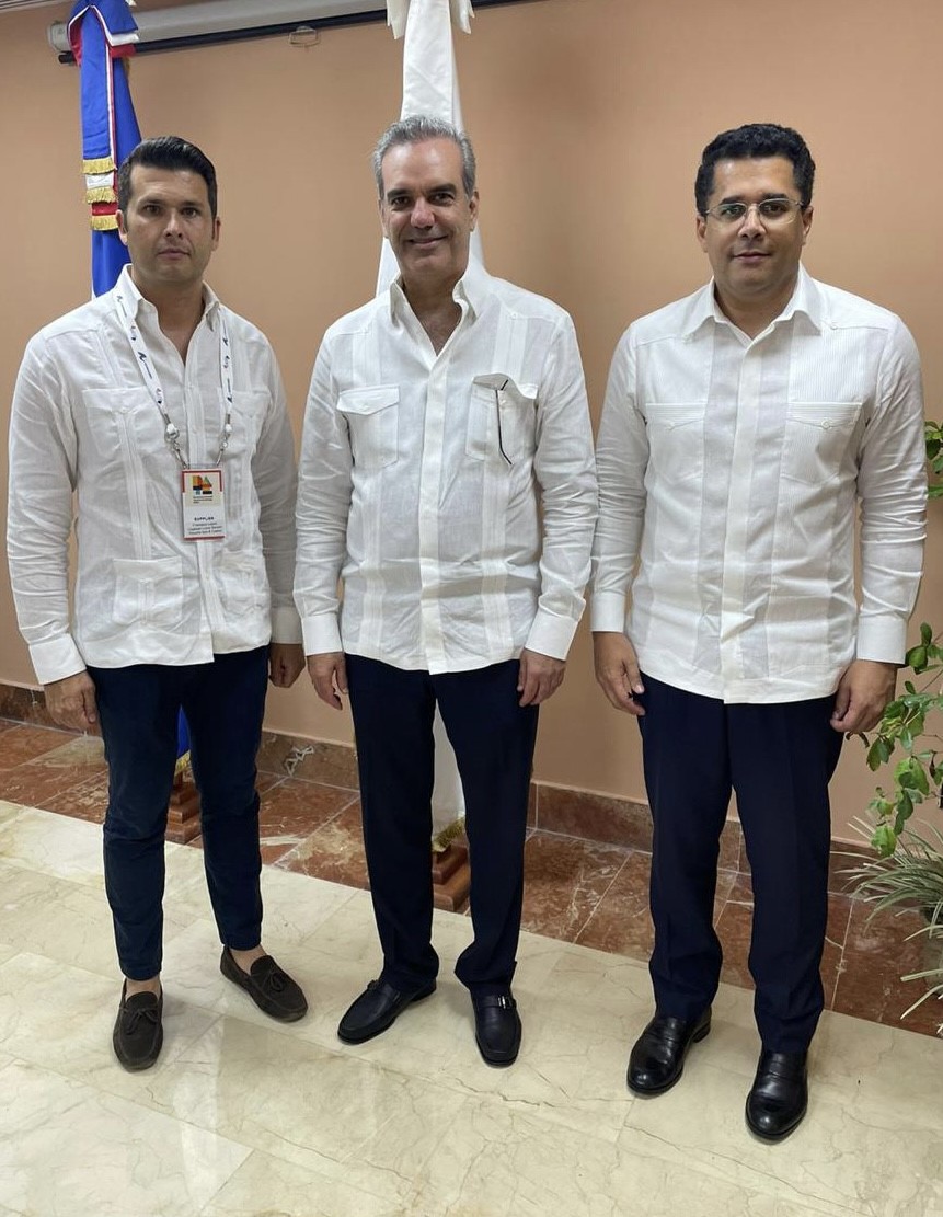  Luis Abinader, David Collado y Francisco López/ canariasnoticias.es