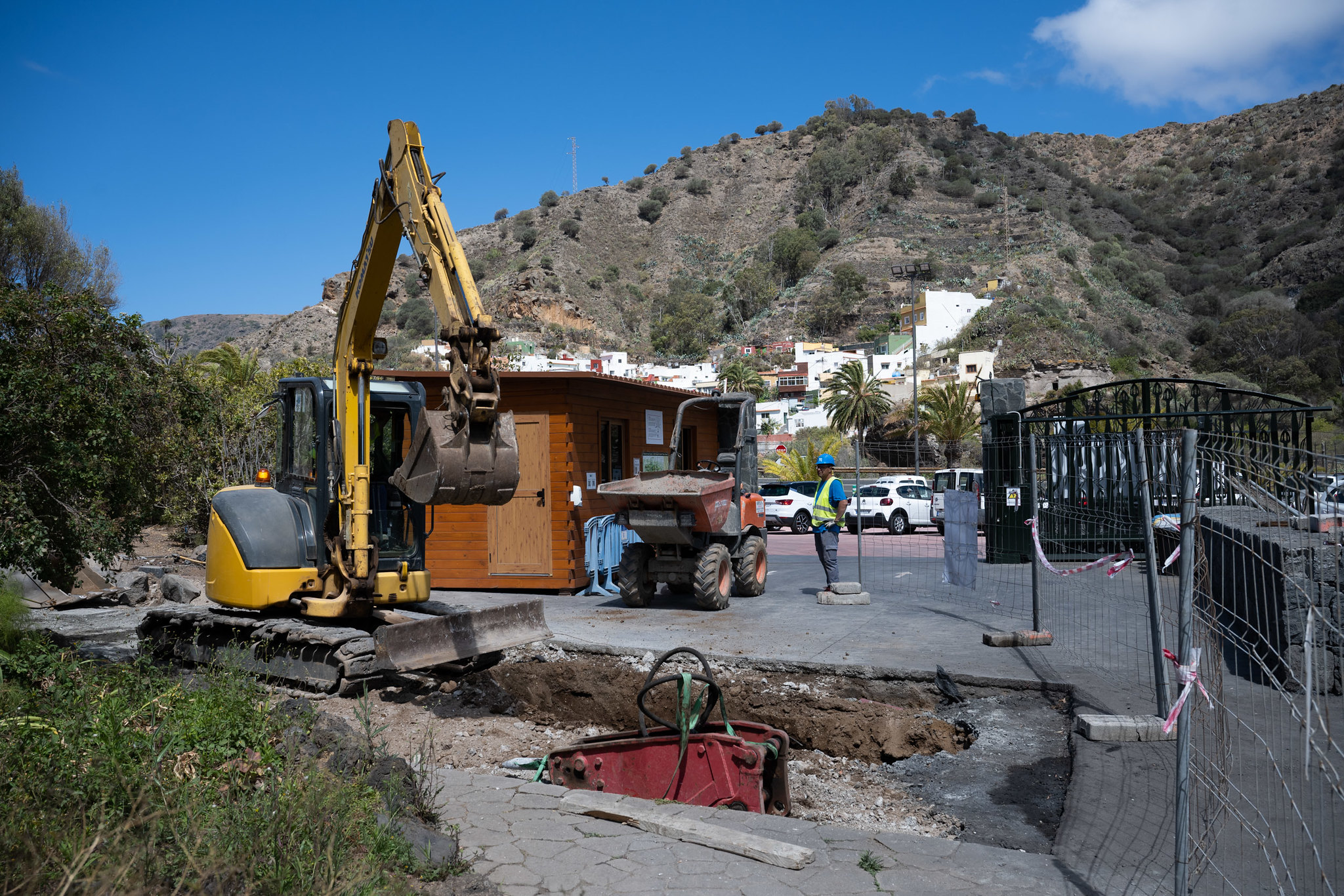 Obras de mejora y rehabilitación del Jardín Botánico Canario / CanariasNoticias.es