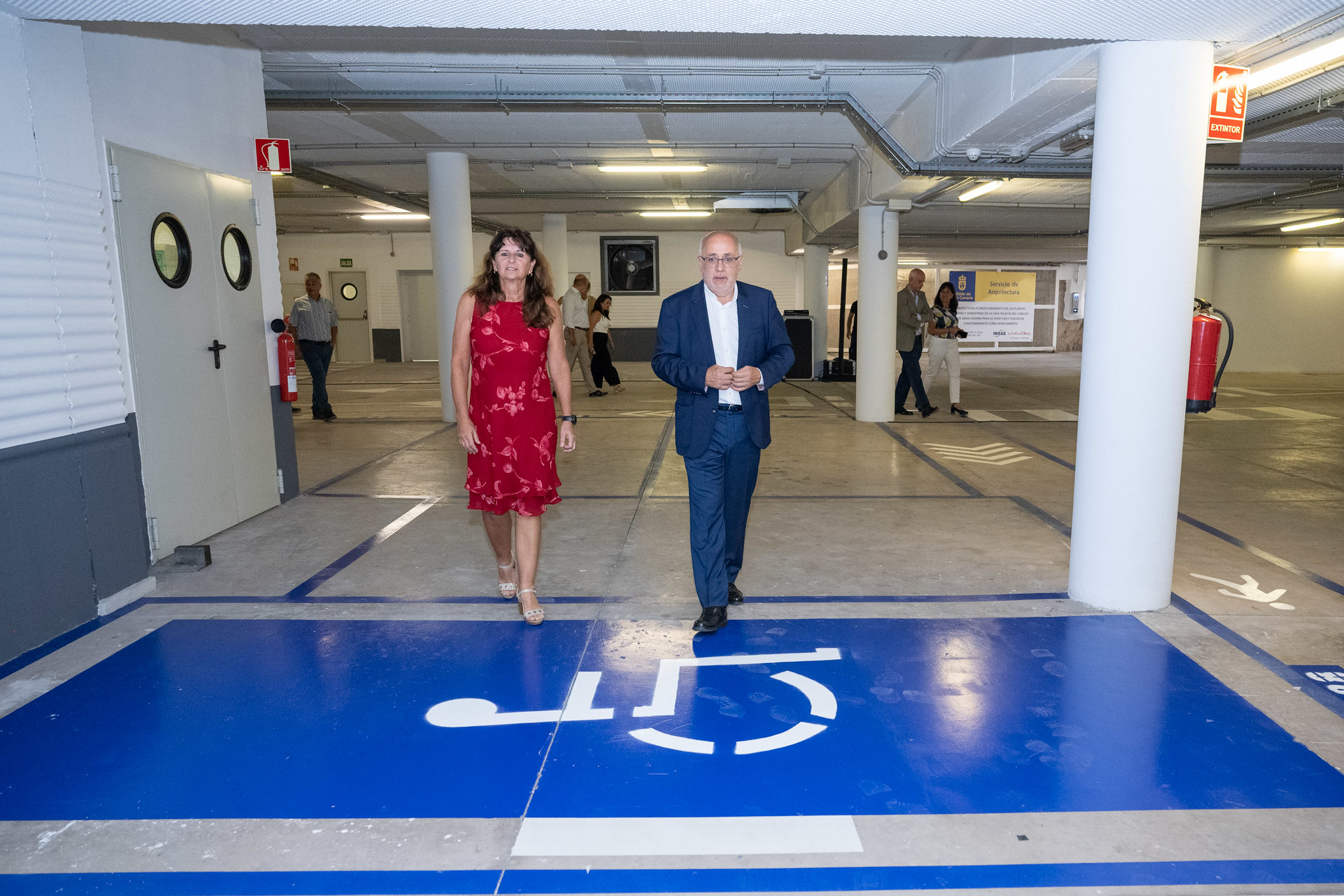 Aparcamiento de Casa Palacio del Cabildo de Gran Canaria / CanariasNoticias.es 