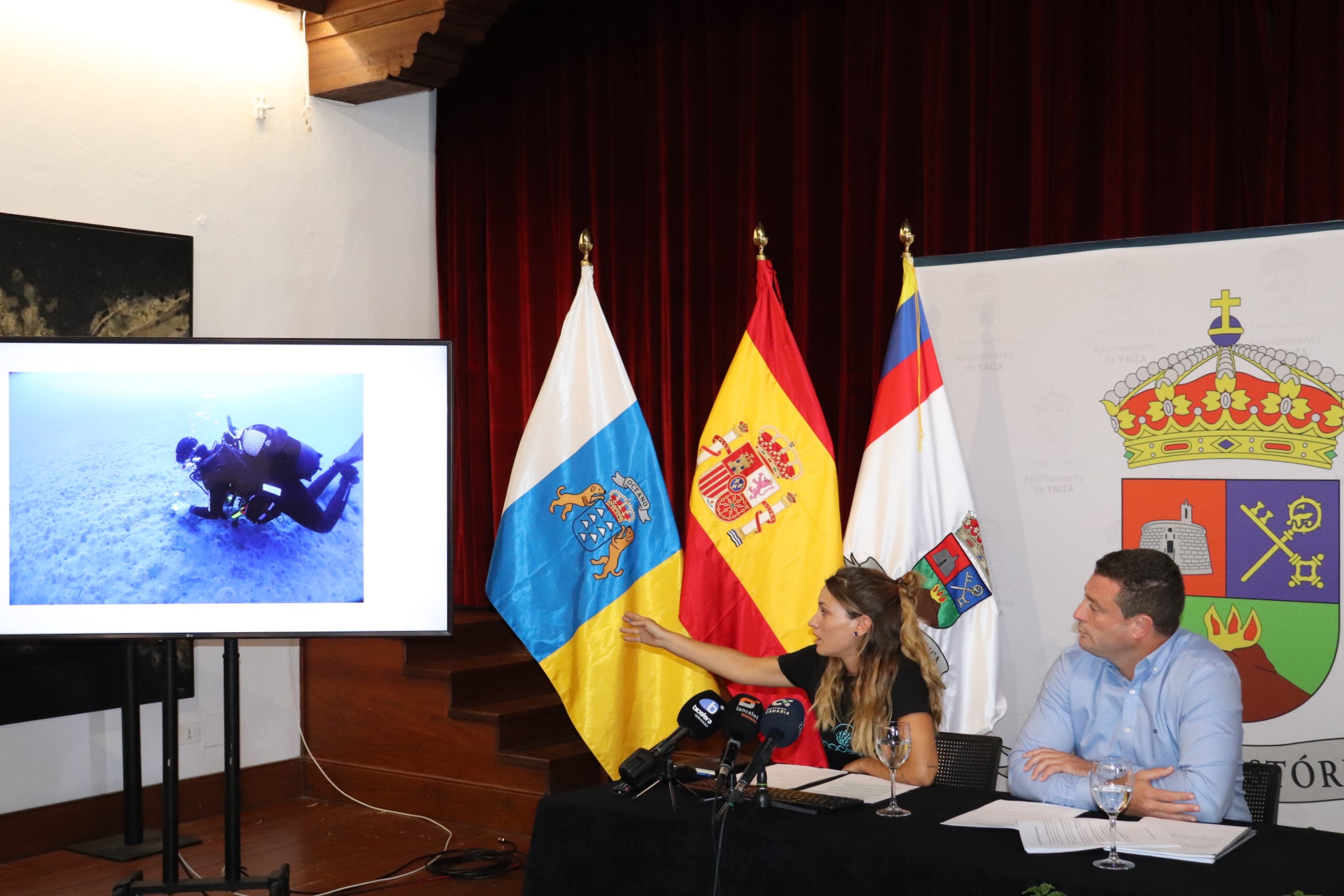 Presentación del informe sobre afección de las jaulas marinas en Playa Quemada en Yaiza / CanariasNoticias.es