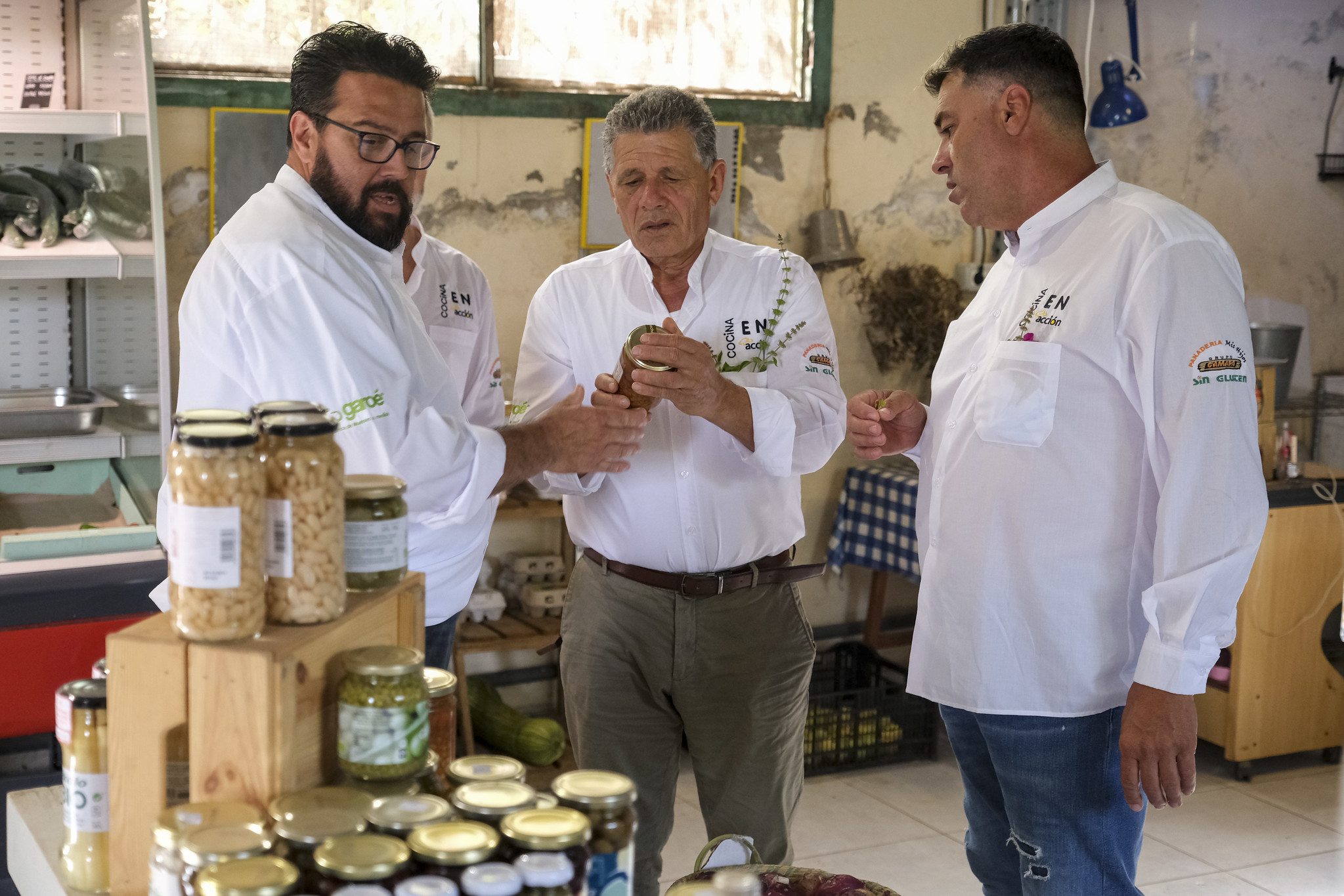 Visita a una ecohuerta para acercar a cocineros y productores de Gran Canaria