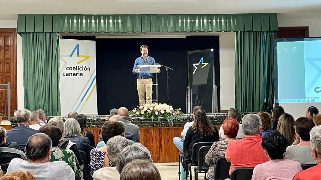Presentación de Berty Padilla como candidato de CC a la Alcaldía de Tegueste / CanariasNoticias.es