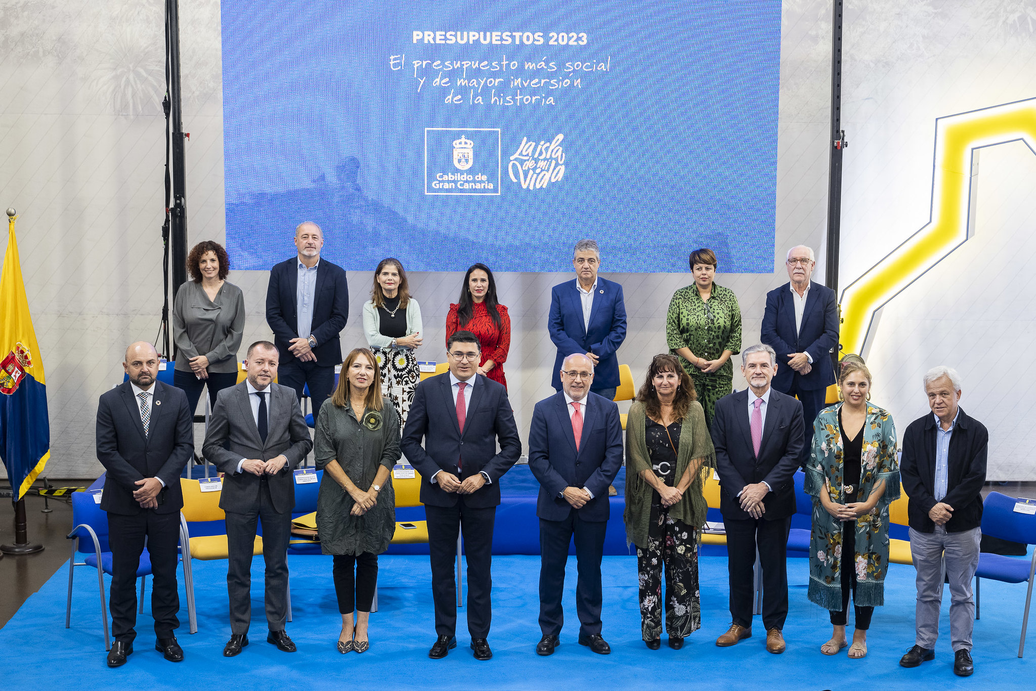 Presentación de los Presupuestos 2023 del Cabildo de Gran Canaria / CanariasNoticias.es