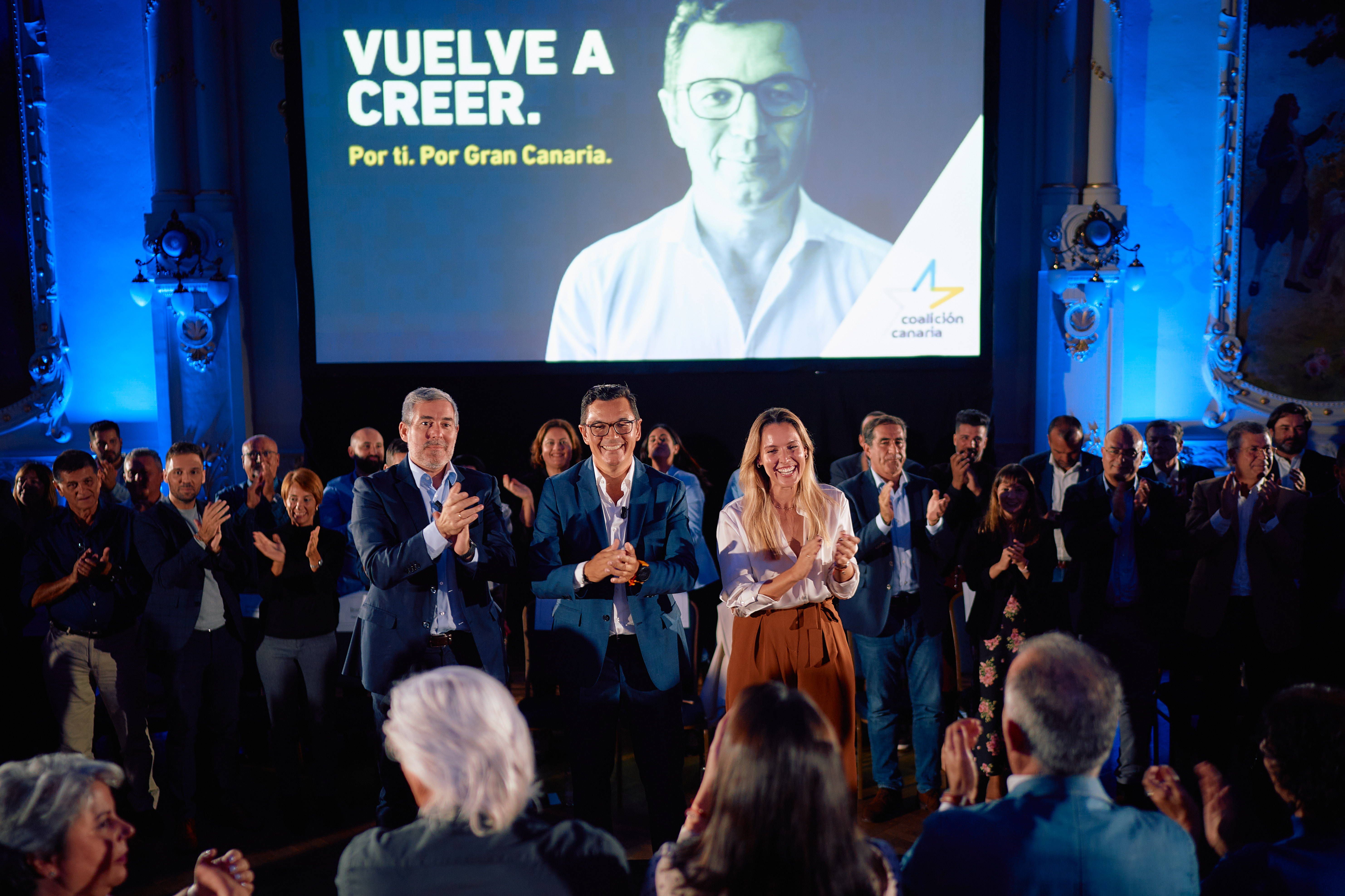 Pablo Rodríguez presenta de su candidatura al Parlamento de Canarias