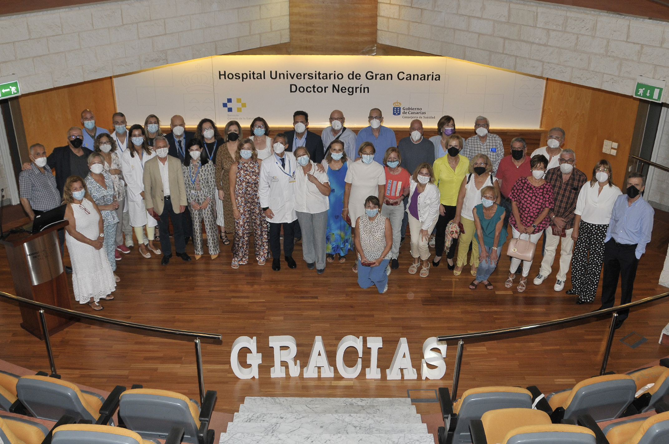 Homenaje a profesionales jubilados en El Hospital Dr. Negrín / CanariasNoticias.es