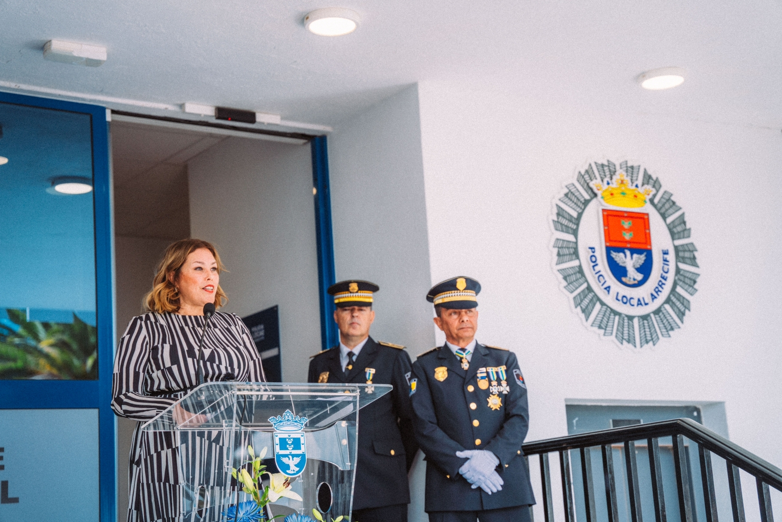 Inauguración de la Comisaría de la Policía Local de Arrecife / CanariasNoticias.es