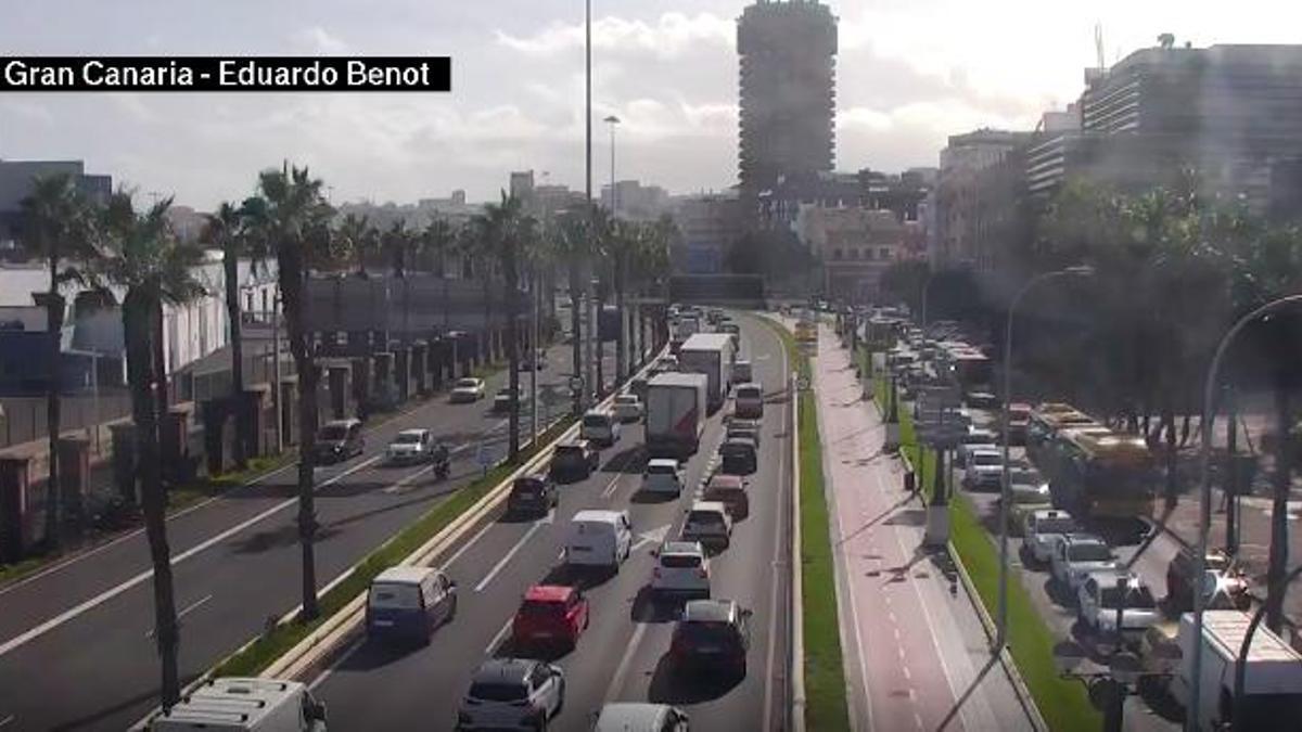 Tráfico en Las Palmas de Gran Canaria 