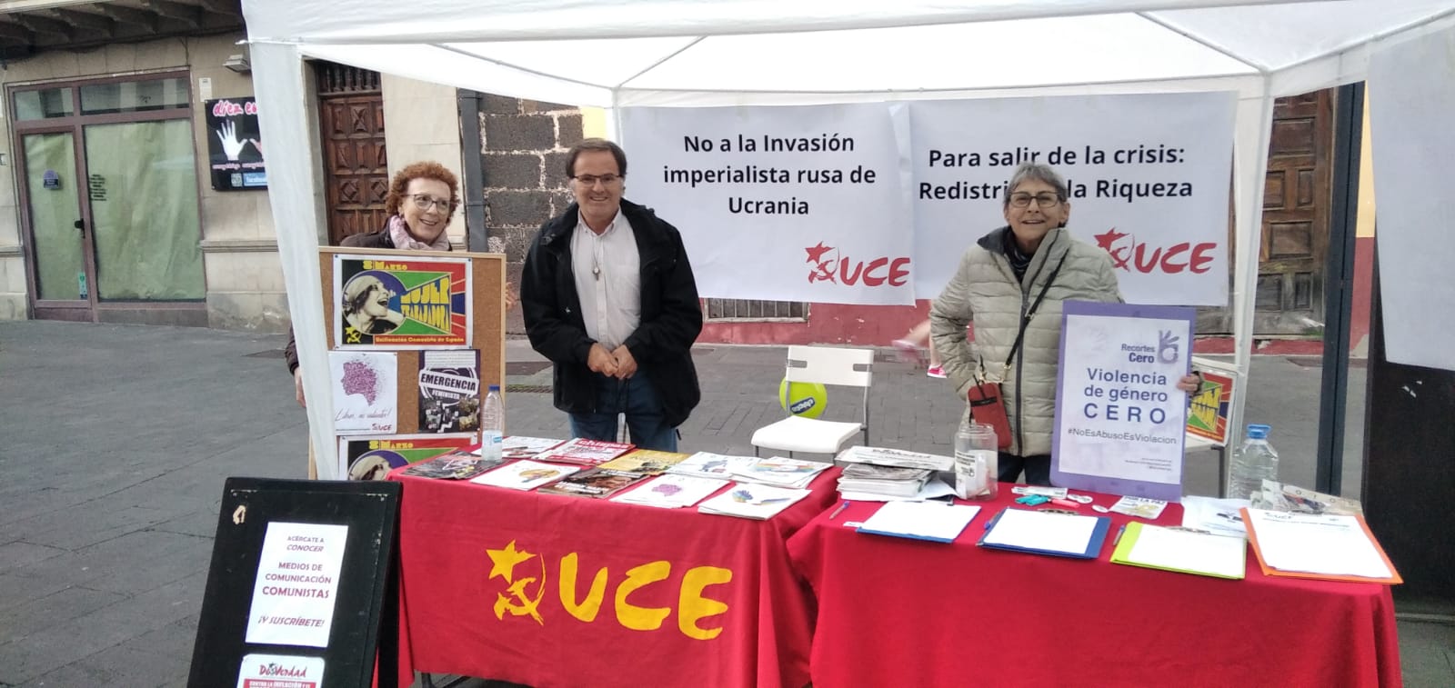 Stand de Unificación Comunista de España / canariasnoticias.es