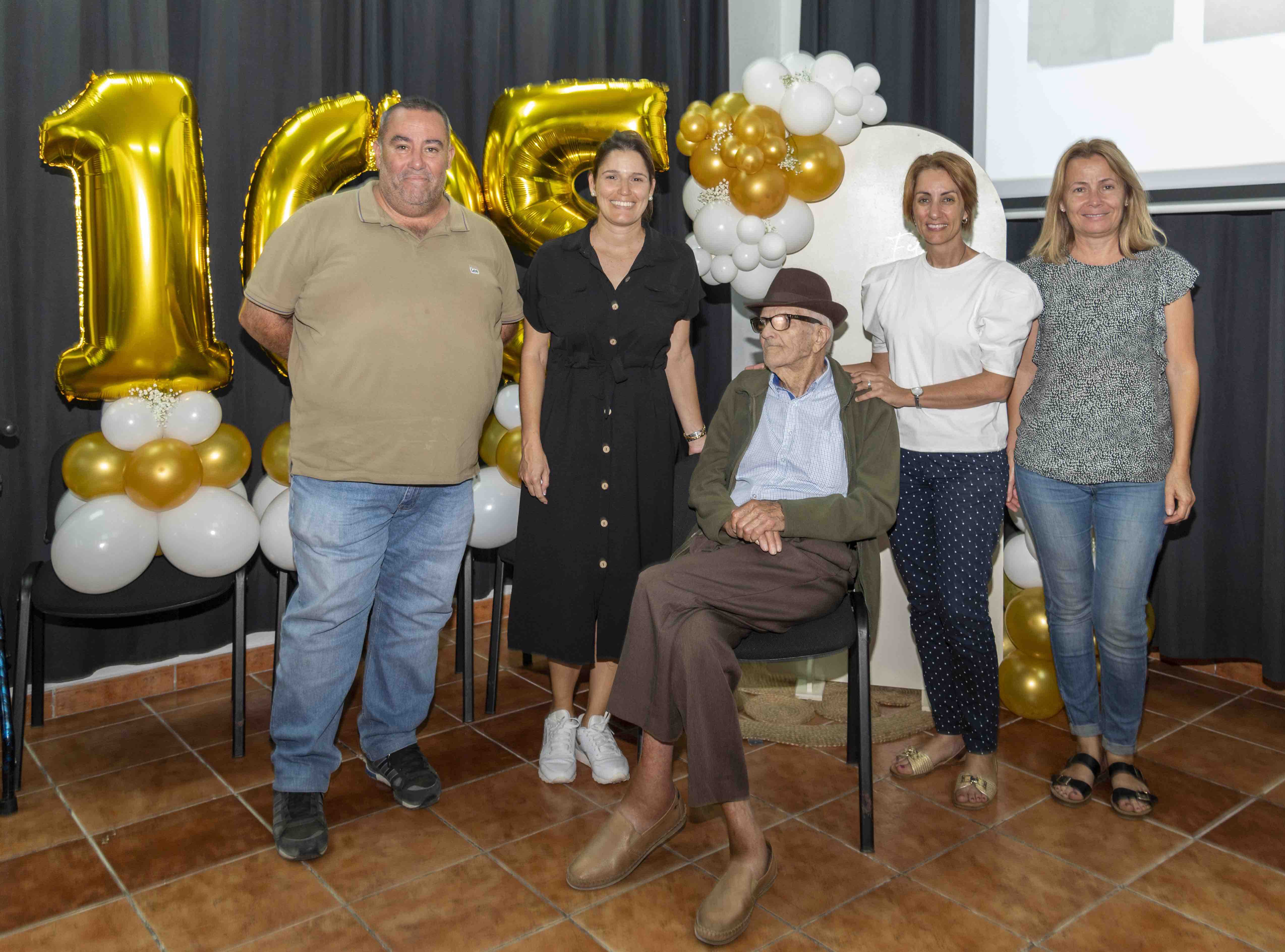 Antonio González celebra su 105 cumpleaños / CanariasNoticias.es 