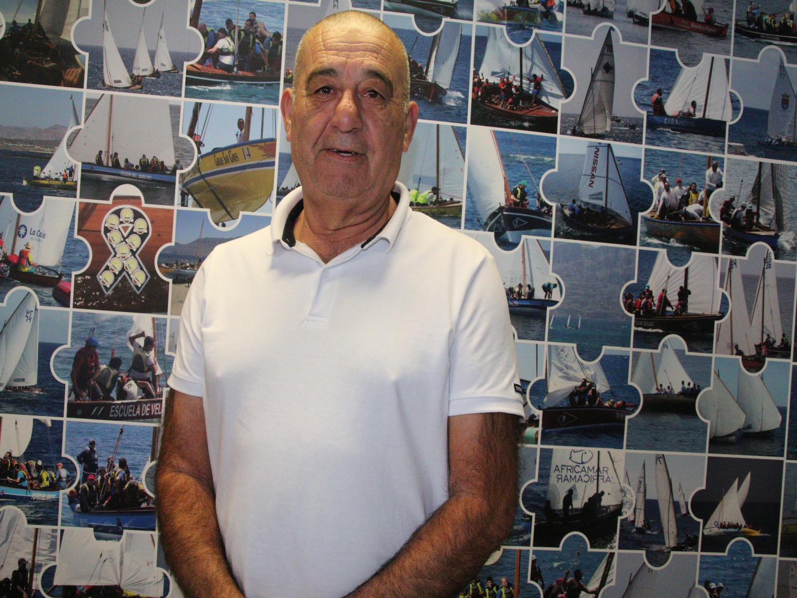 Pedro Robayna, presidente de la Federación Insular de Barquillos de Lanzarote / CanariasNoticias.es 