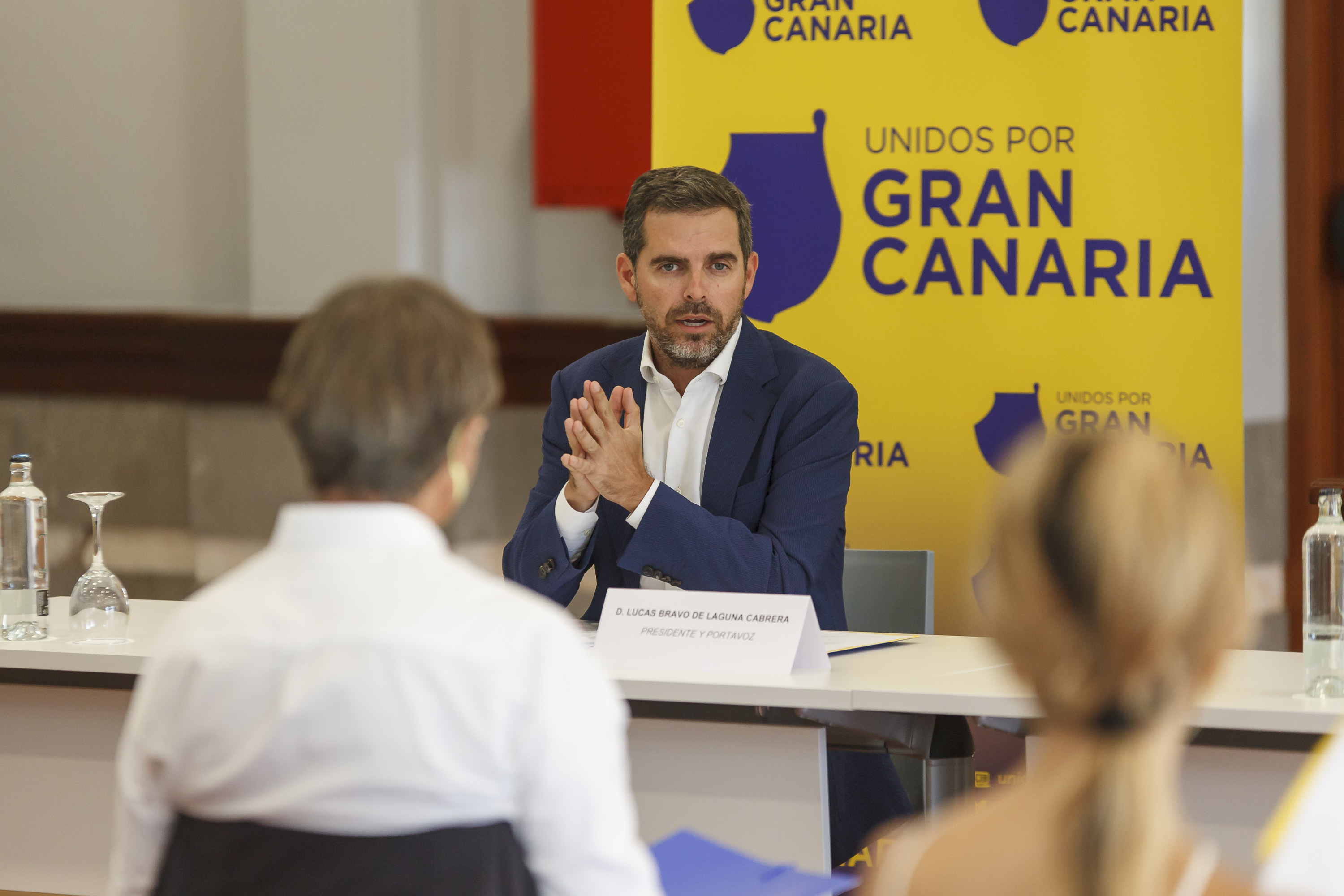 Lucas Bravo de Laguna, candidato de UxGC al Parlamento de Canarias