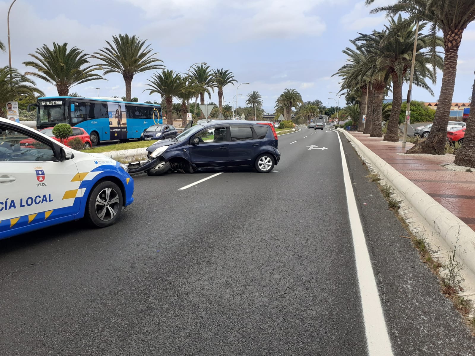 Accidente de tráfico en Telde / CanariasNoticias.es 