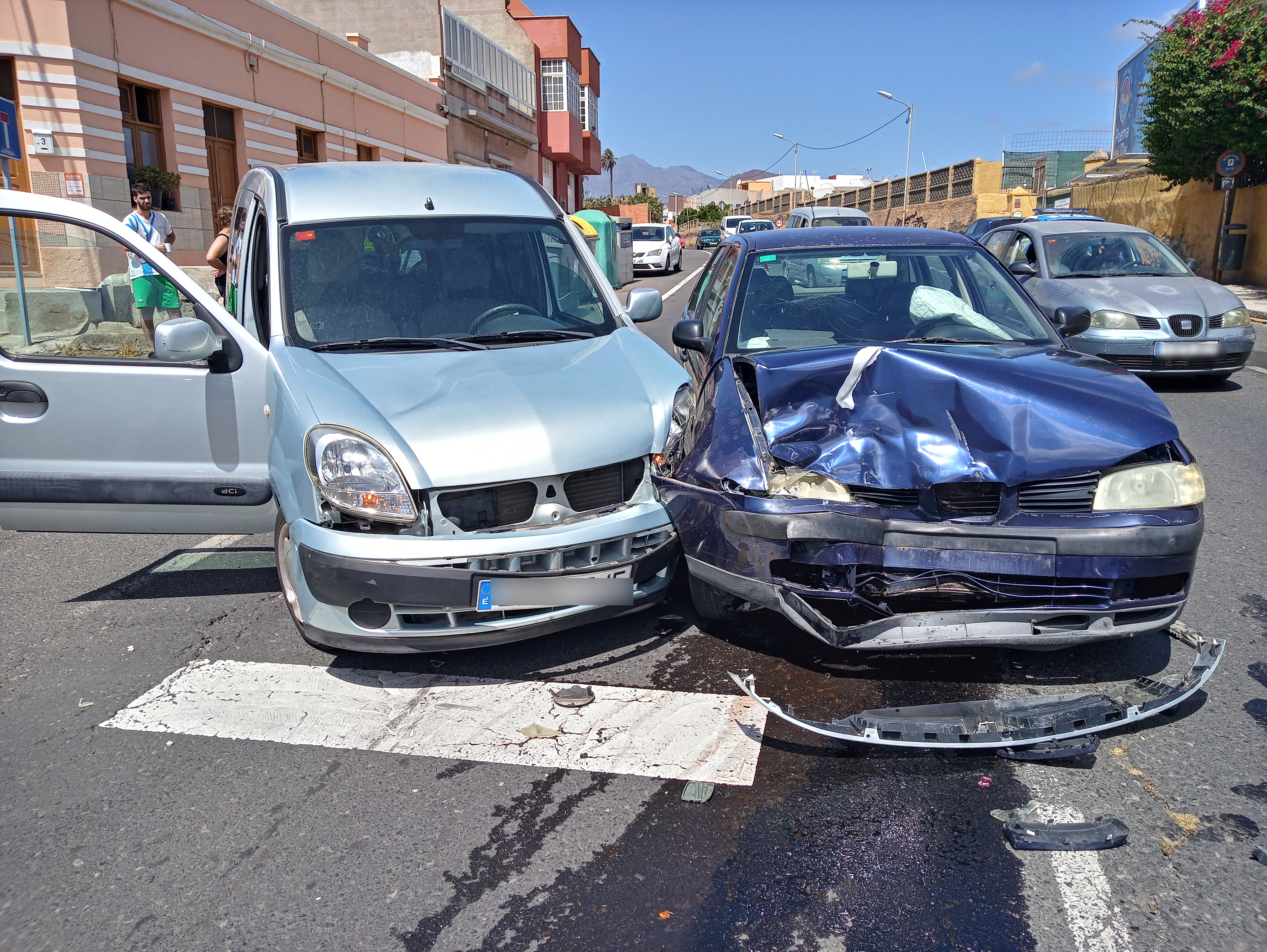 Accidente de tráfico en Telde / CanariasNoticias.es 