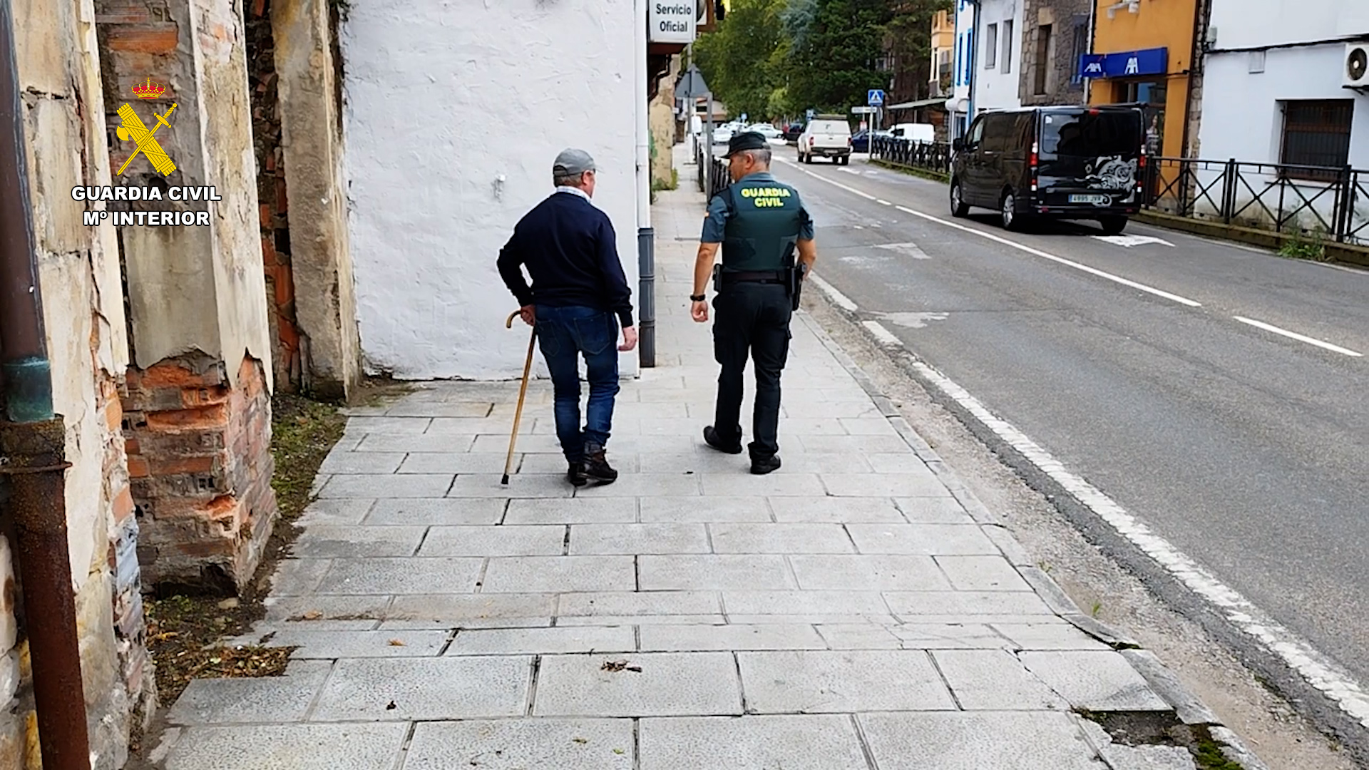 El anciano y la Guardia Civil