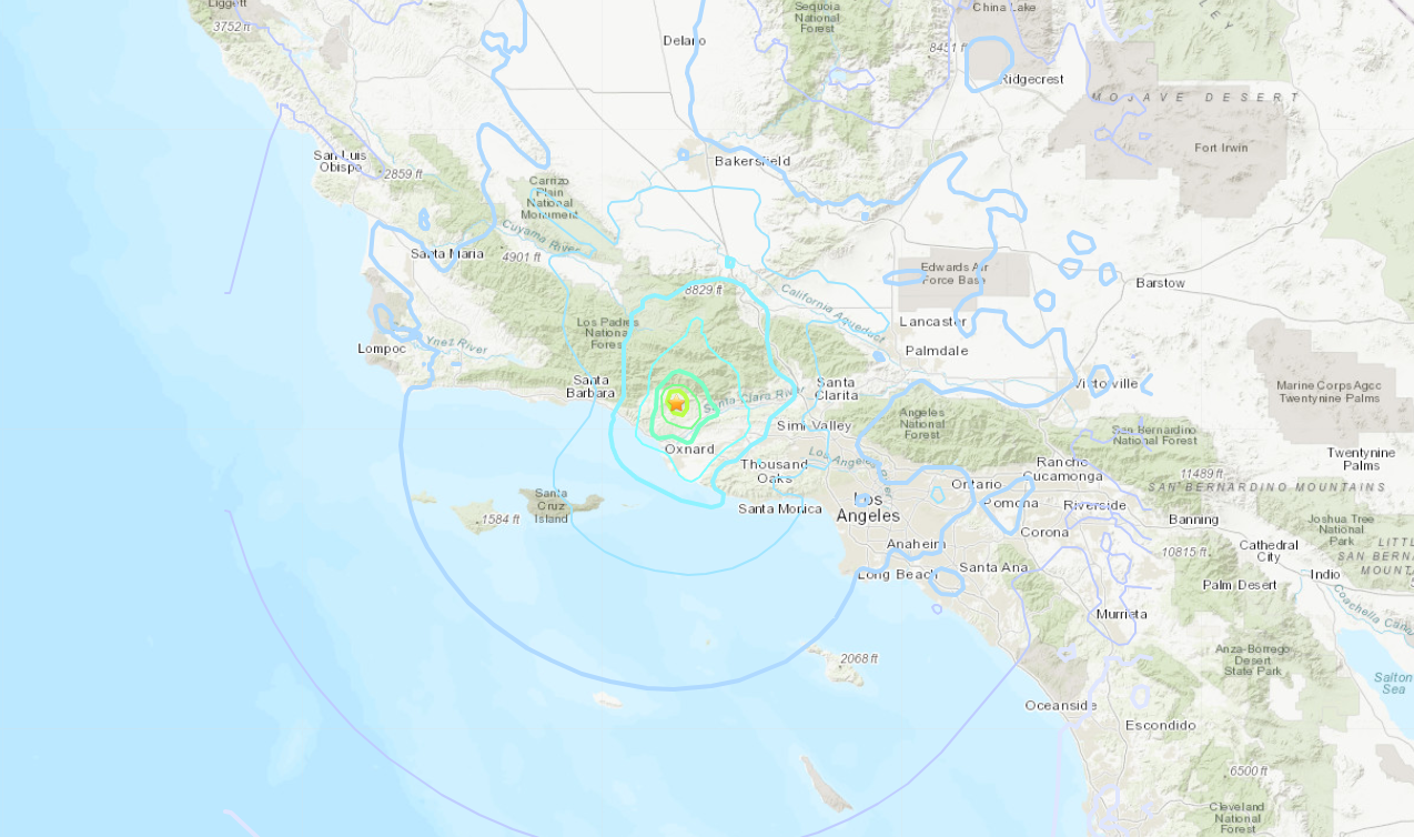 Terremoto en California 