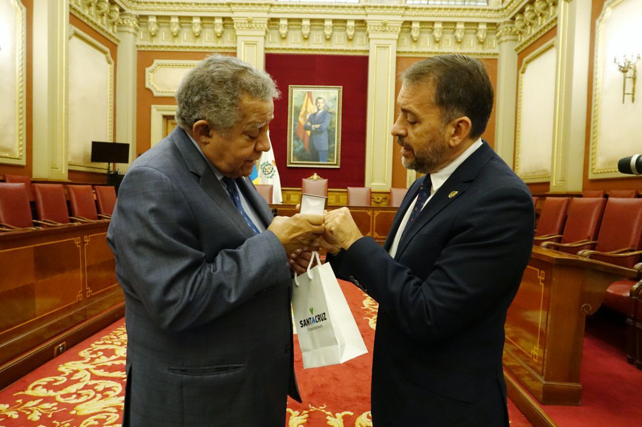 Recibimiento al embajador de la República Dominicana / CanariasNoticias.es