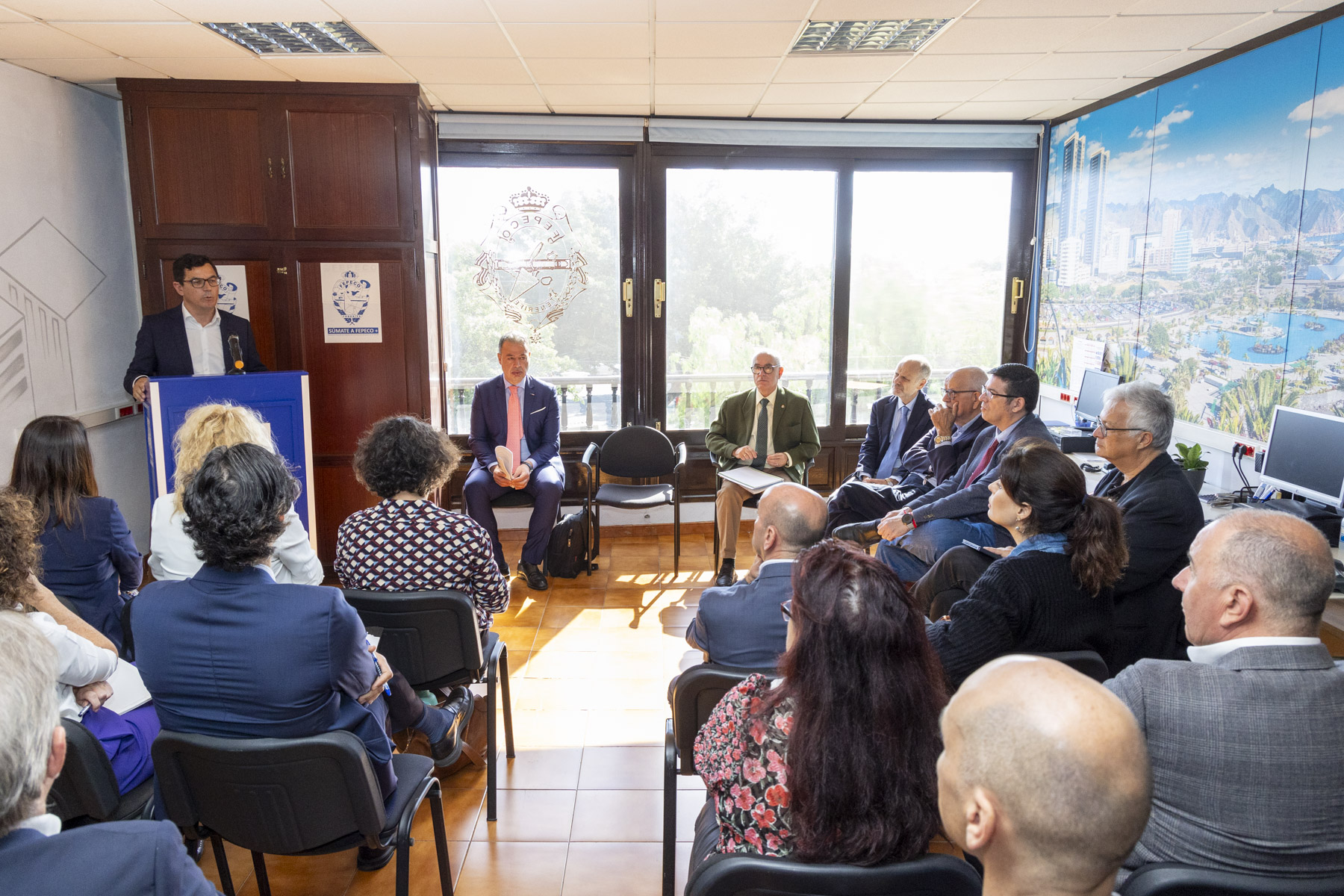 Reunión con sector de la construcción / CanariasNoticias.es 