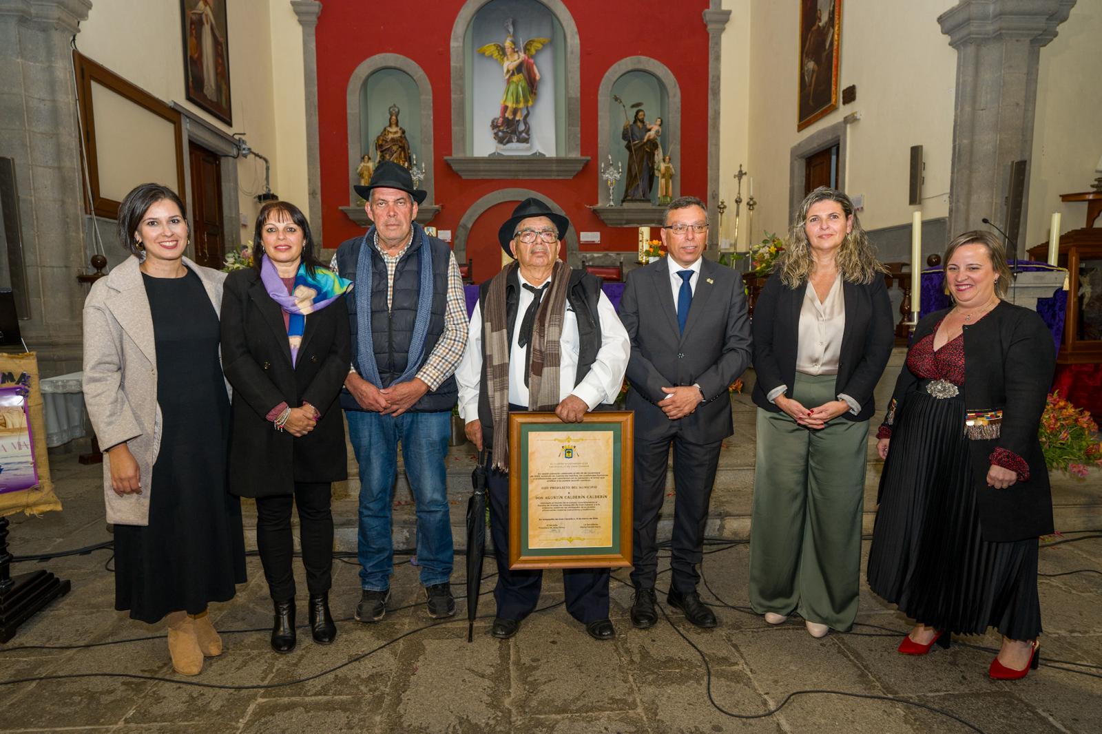 Agustín Calderín, hijo predilecto de Valsequillo / CanariasNoticias.es 