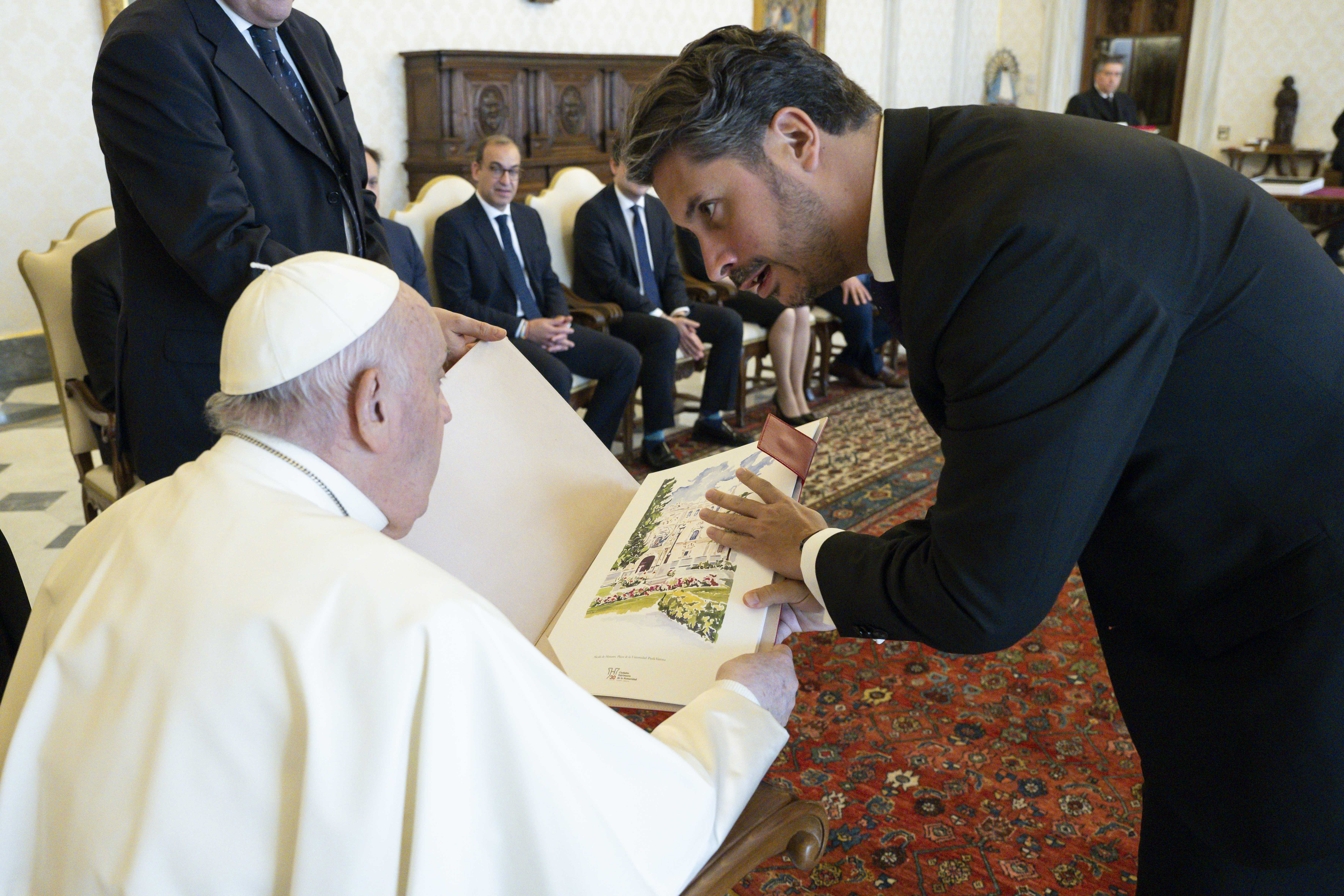 El Papa Francisco recibe a la delegación de las Ciudades Patrimonio