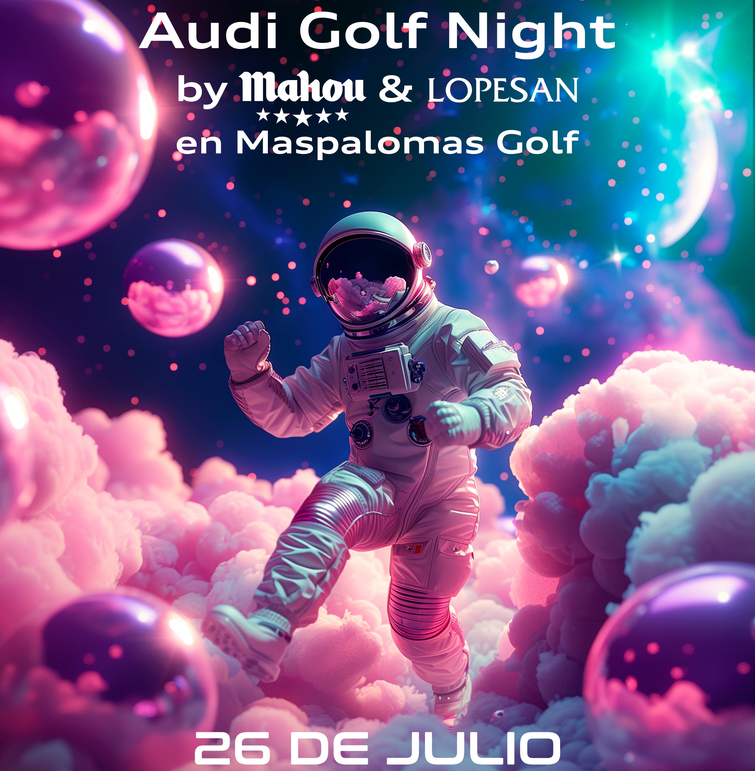 Audi Golf Night by Mahou & Lopesan