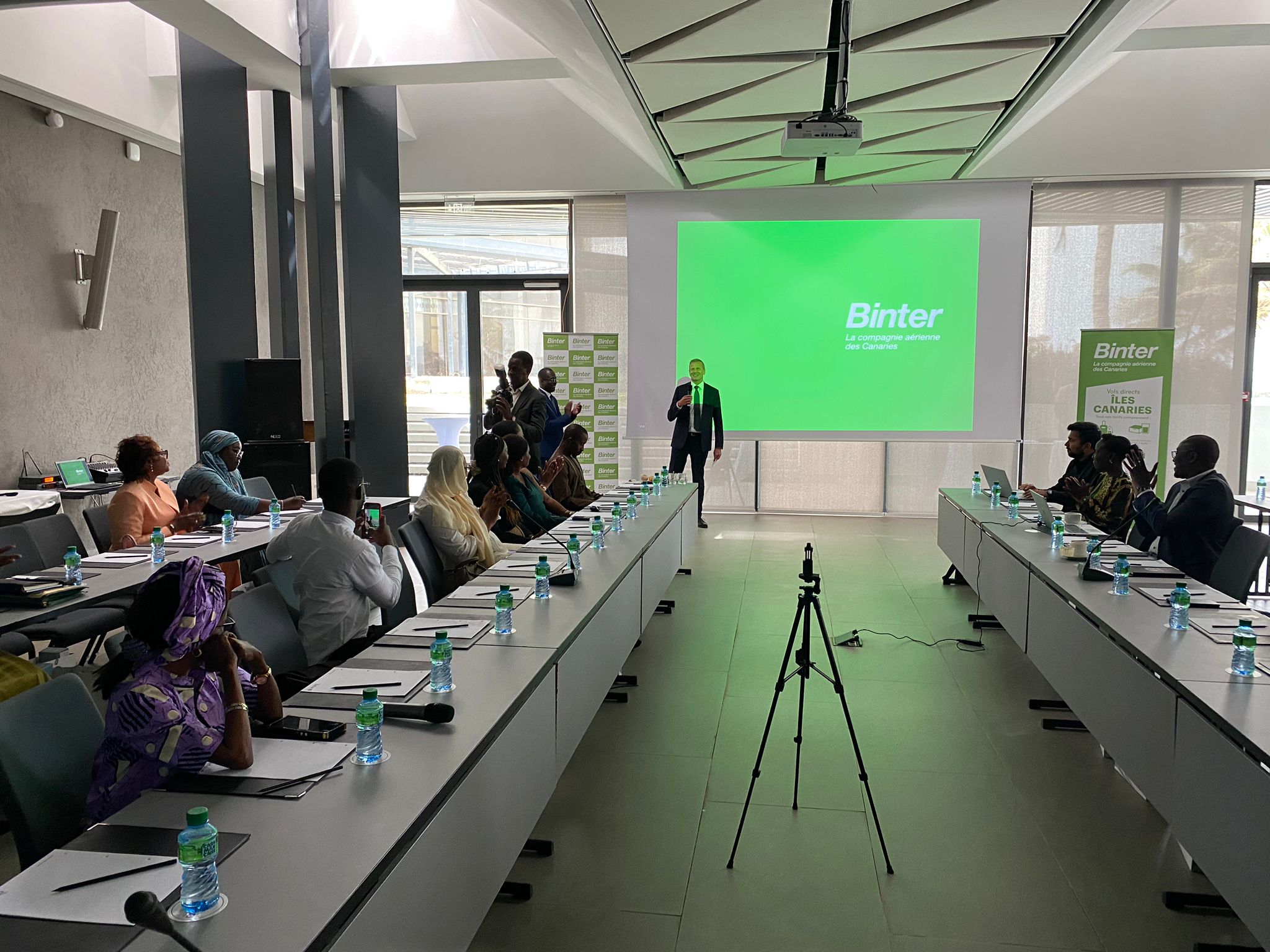 Workshop de Binter con profesionales de Senegal 