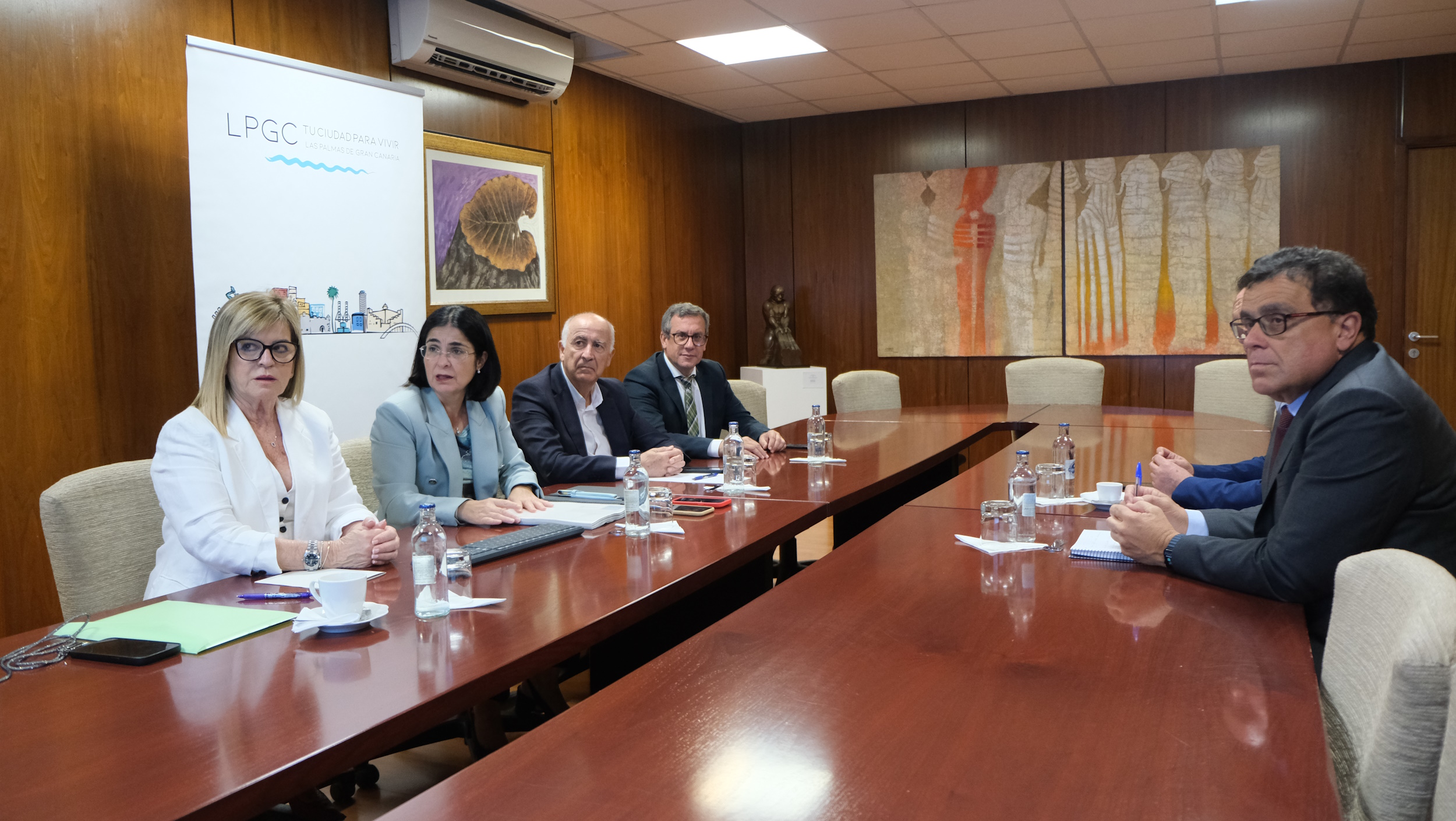 Reunión sobre infraestructuras hidráulicas / CanariasNoticias.es 