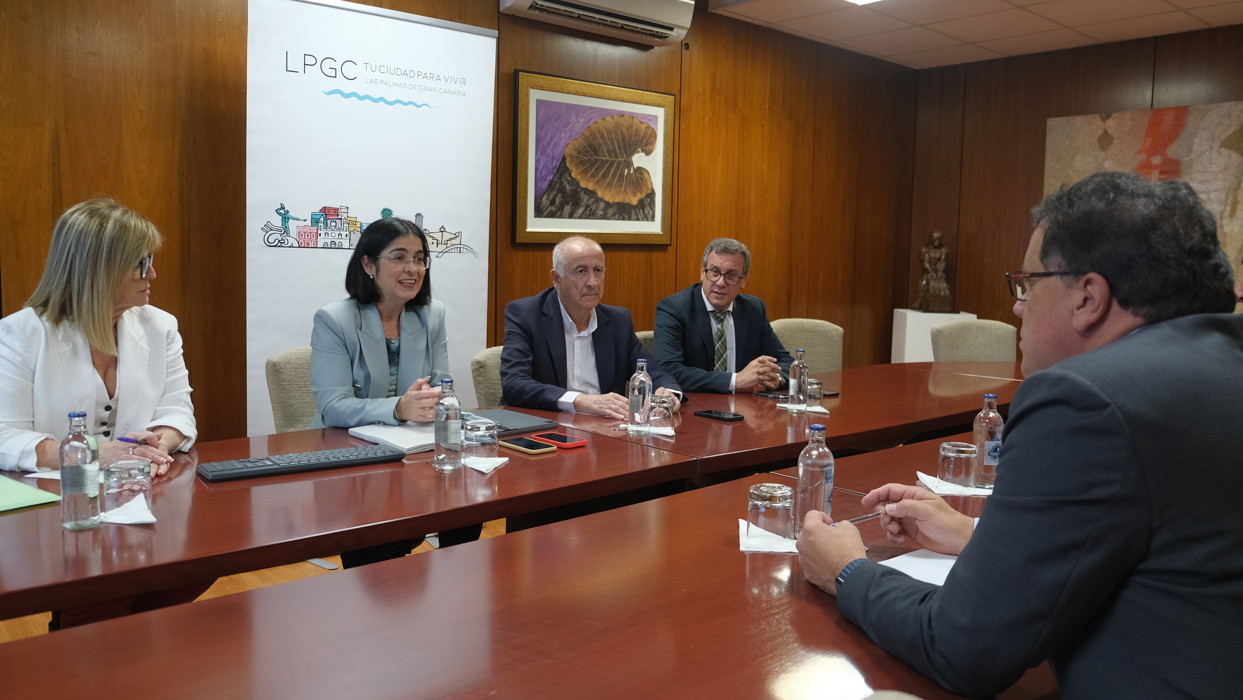 Reunión sobre infraestructuras hidráulicas / CanariasNoticias.es 