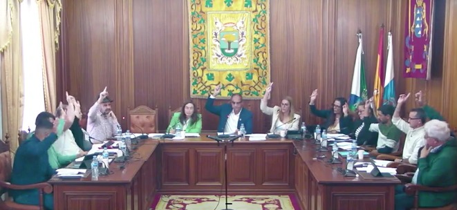 Pleno del Ayuntamiento de Valverde / CanariasNoticias.es 