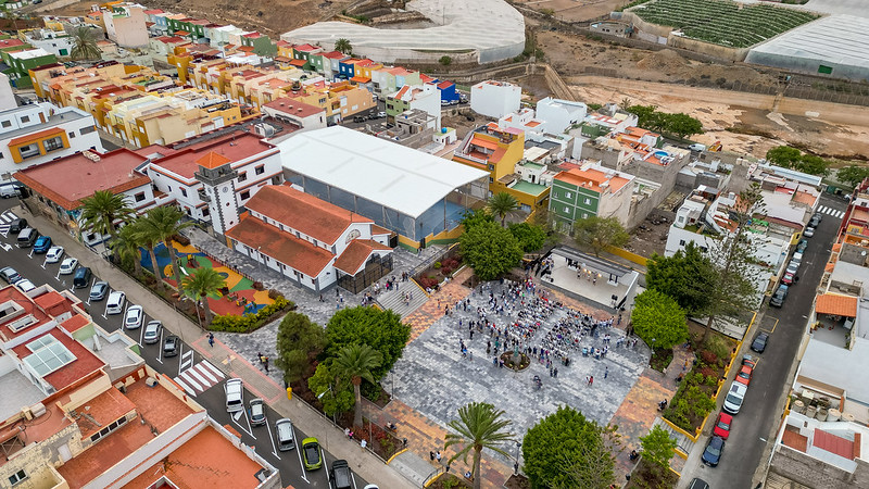 Inauguración Plaza de Barrial / CanariasNoticia.es 