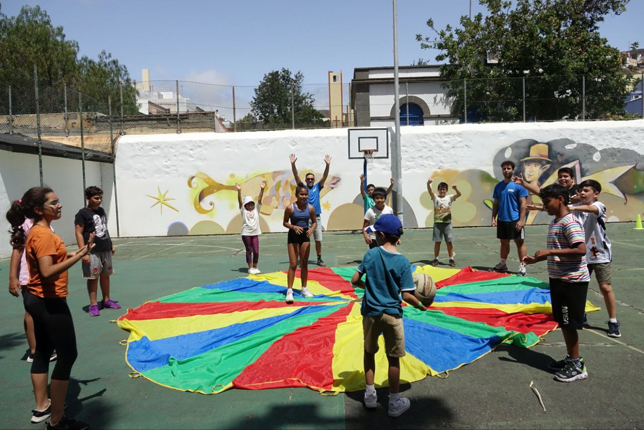 Cancha CEIP Salamanca/ canariasnoticias.es