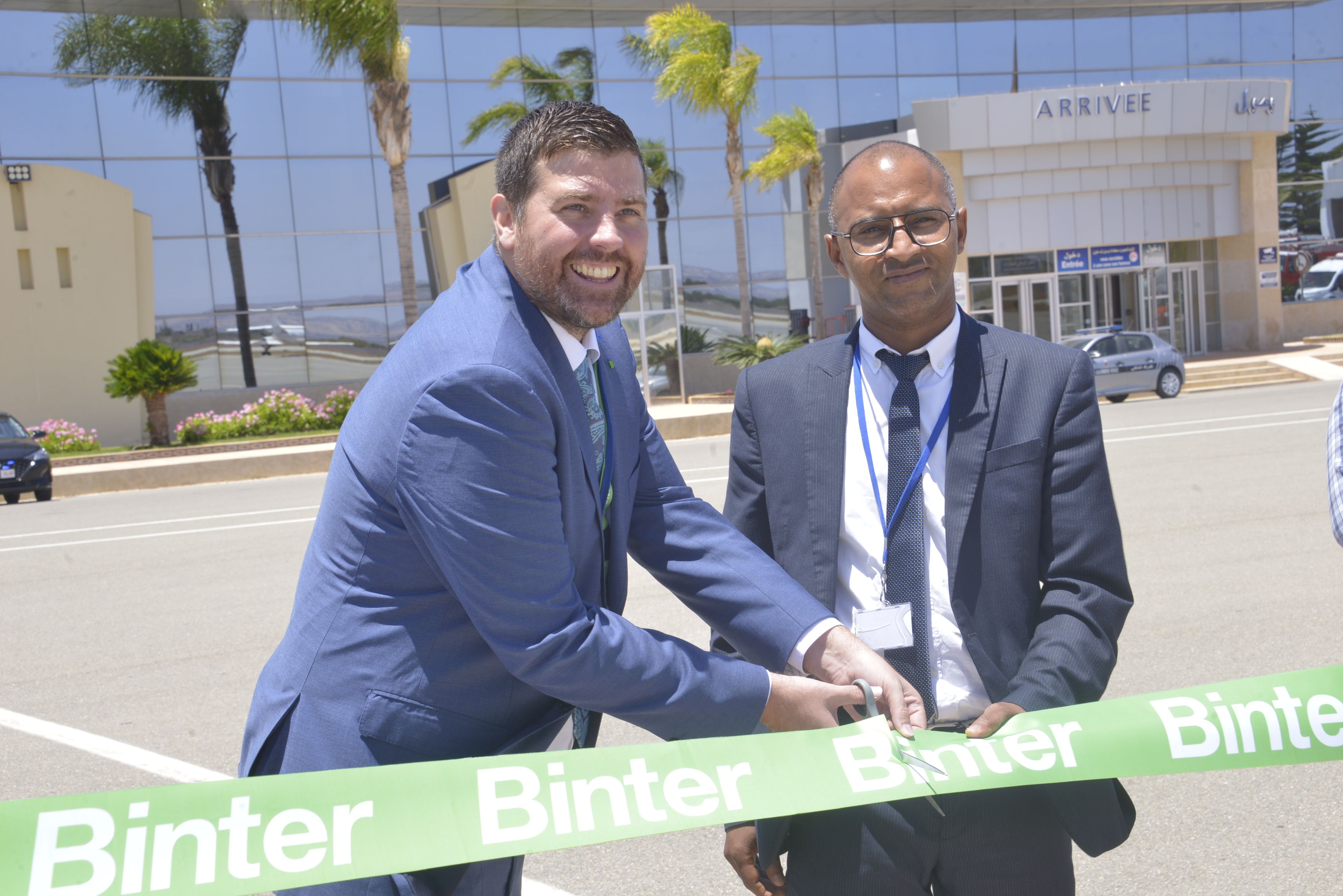 Inauguración vuelo Canarias-Esauira