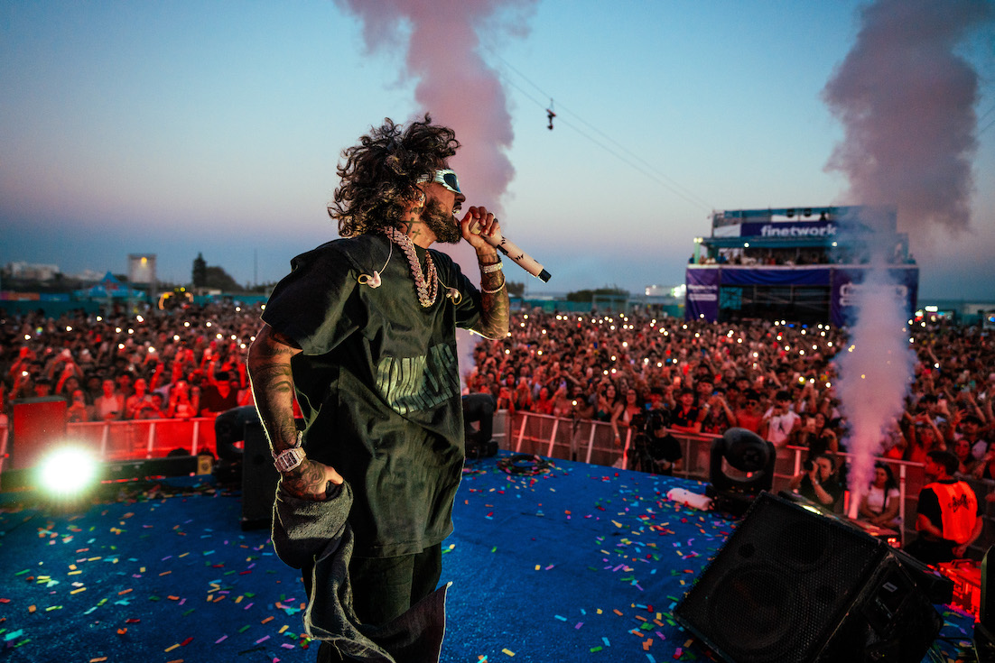 Bryant Myers en Reggaeton Beach Festival