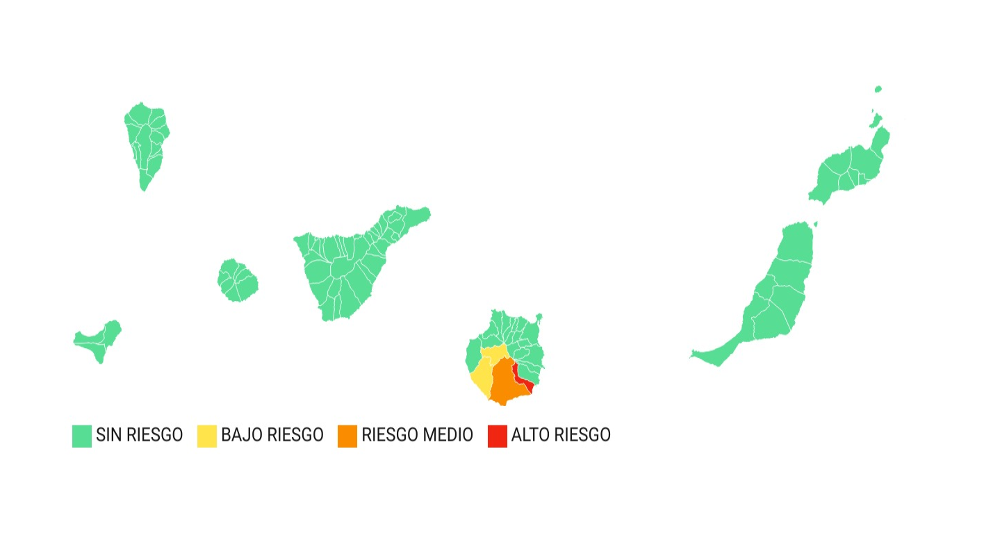 Avisos de Altas Temperaturas en Gran Canaria