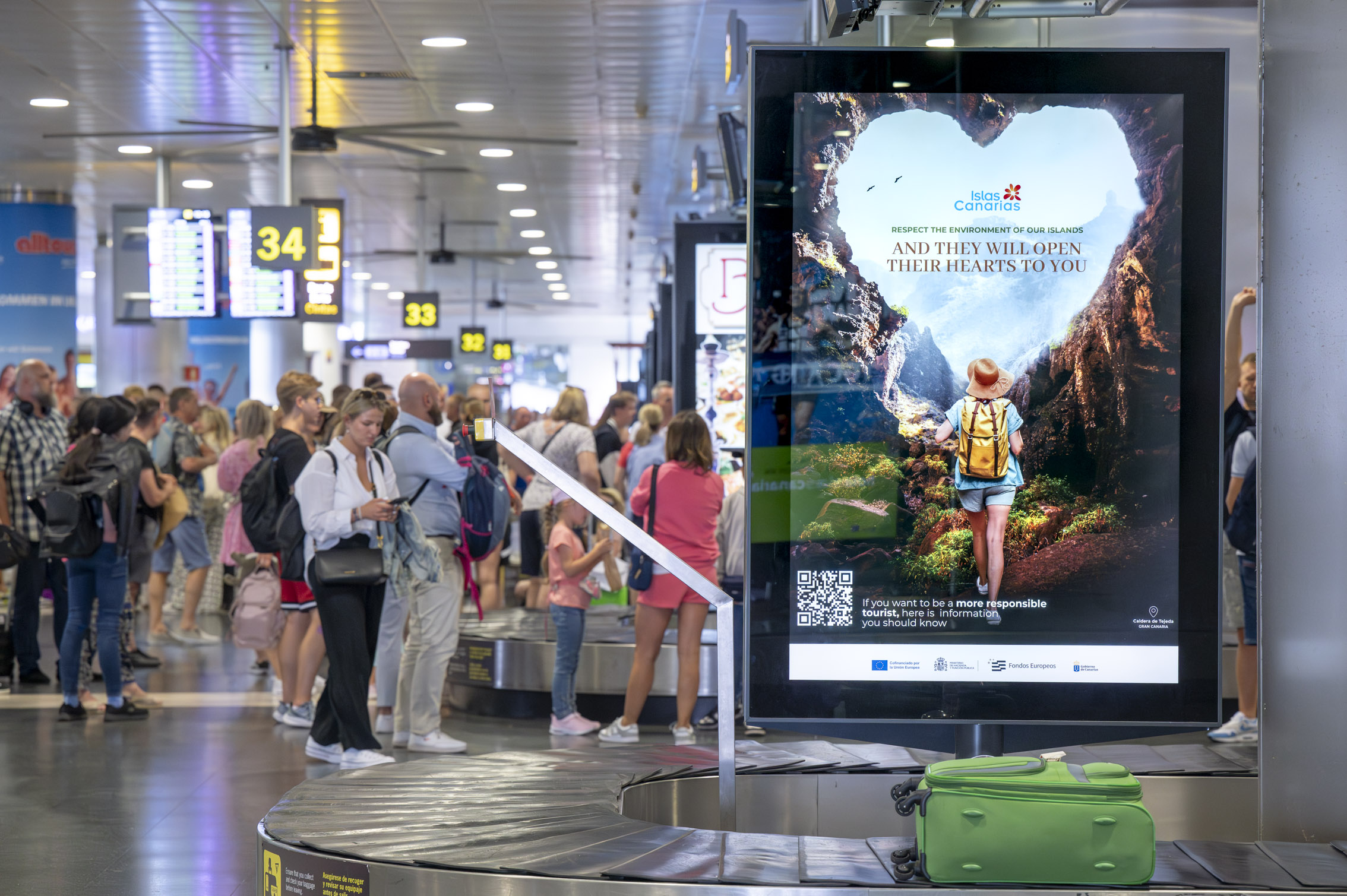 Campaña en los aeropuertos canarios / CanariasNoticias.es 