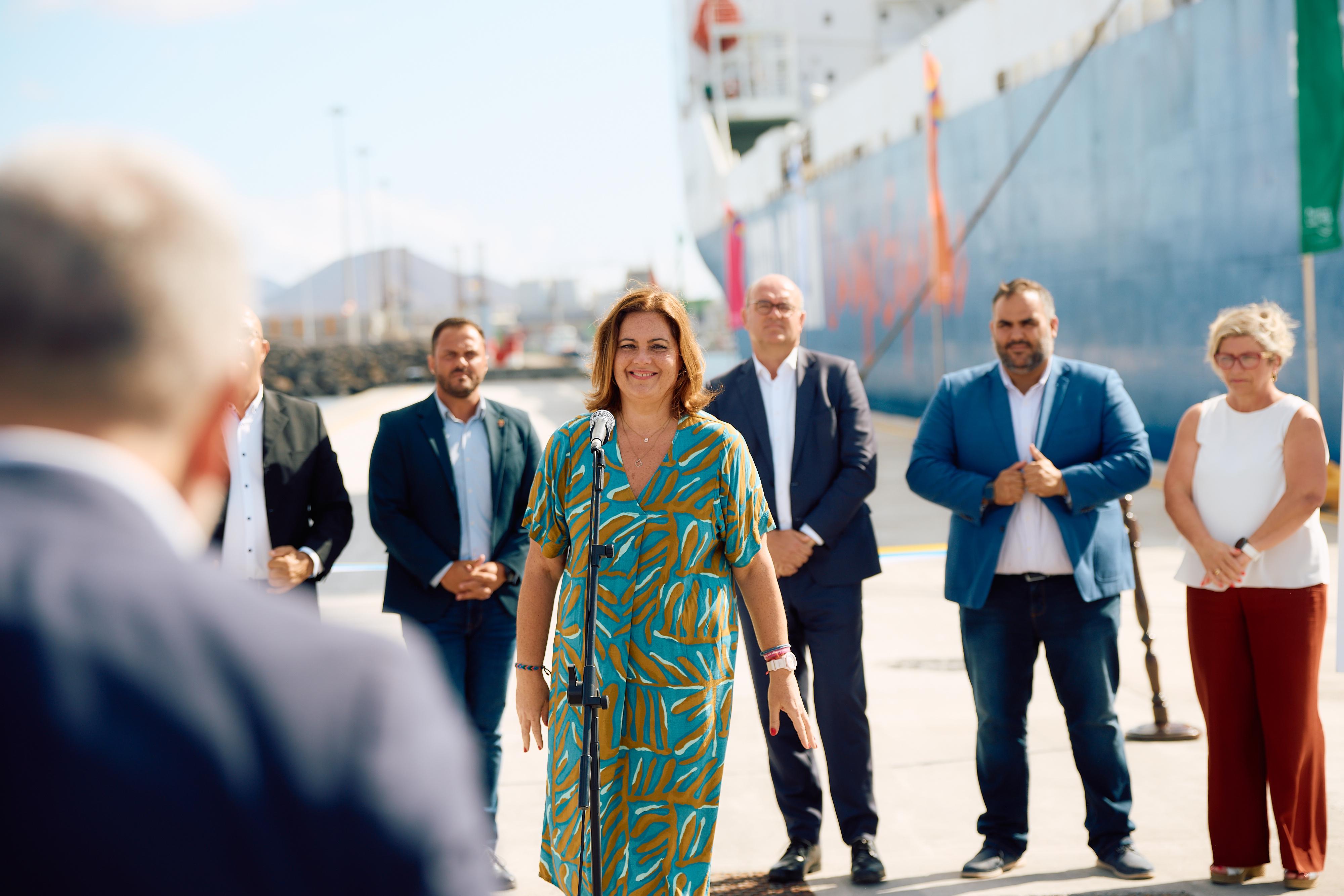 Inauguración ampliación Muelle de Naos