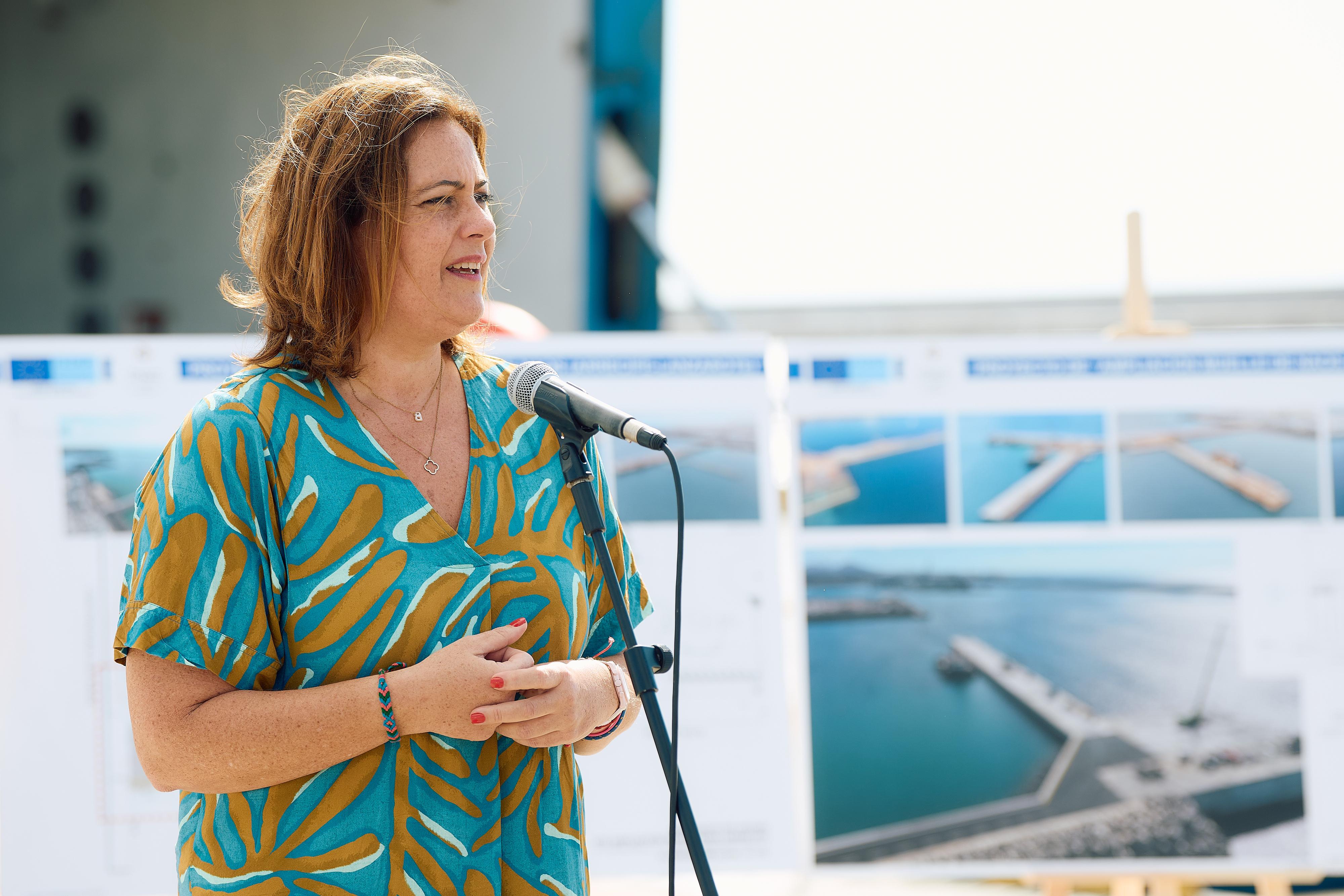 Inauguración ampliación Muelle de Naos