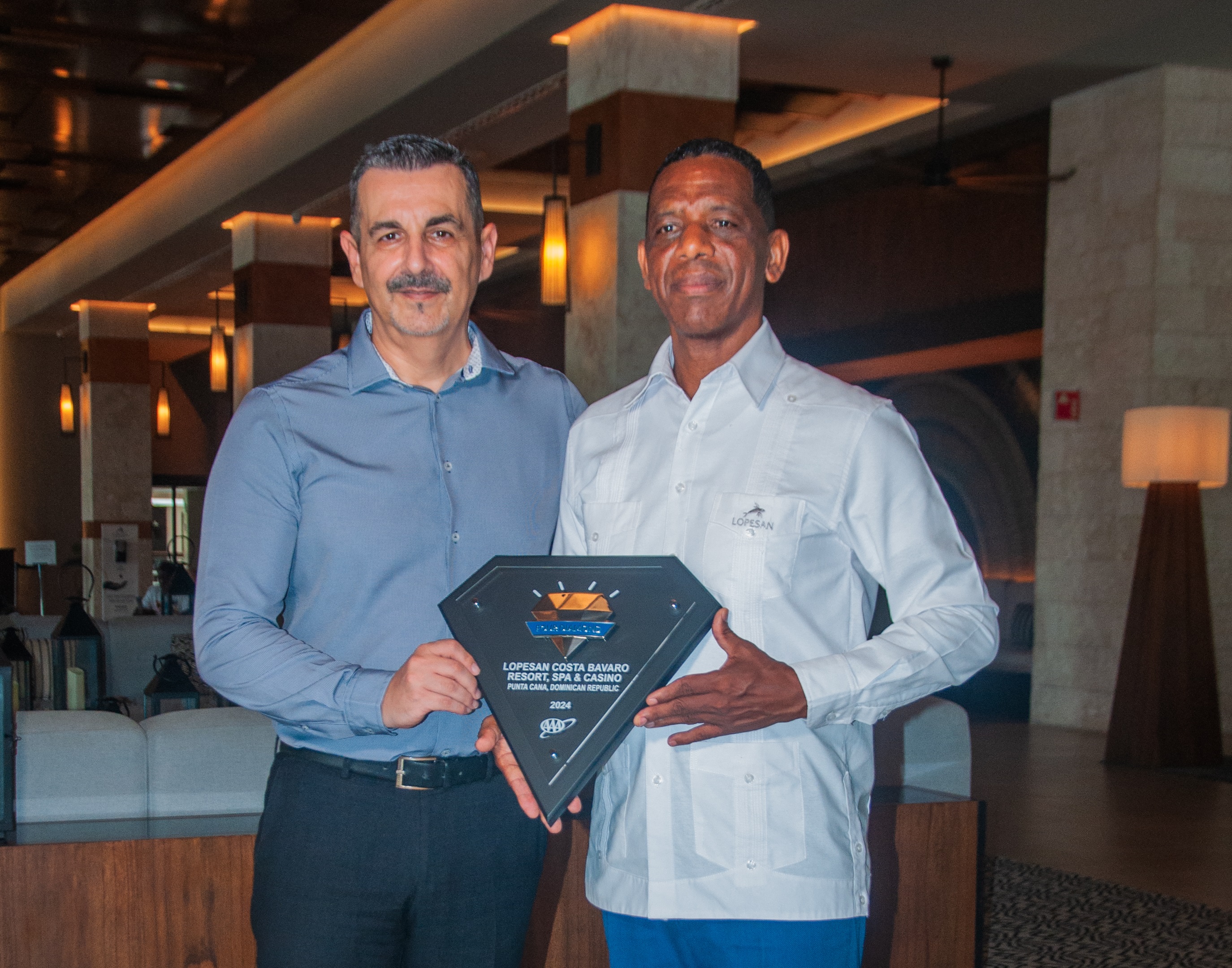 Lopesan Costa Bávaro Resort Spa & Casino reconocido con Four Diamond