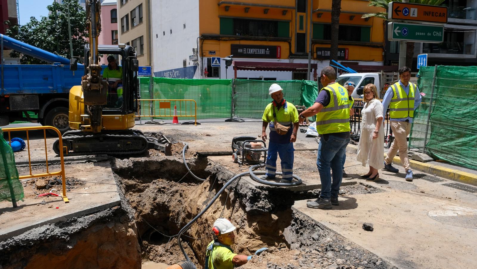 Renovación red de saneamiento / CanariasNoticias.es 