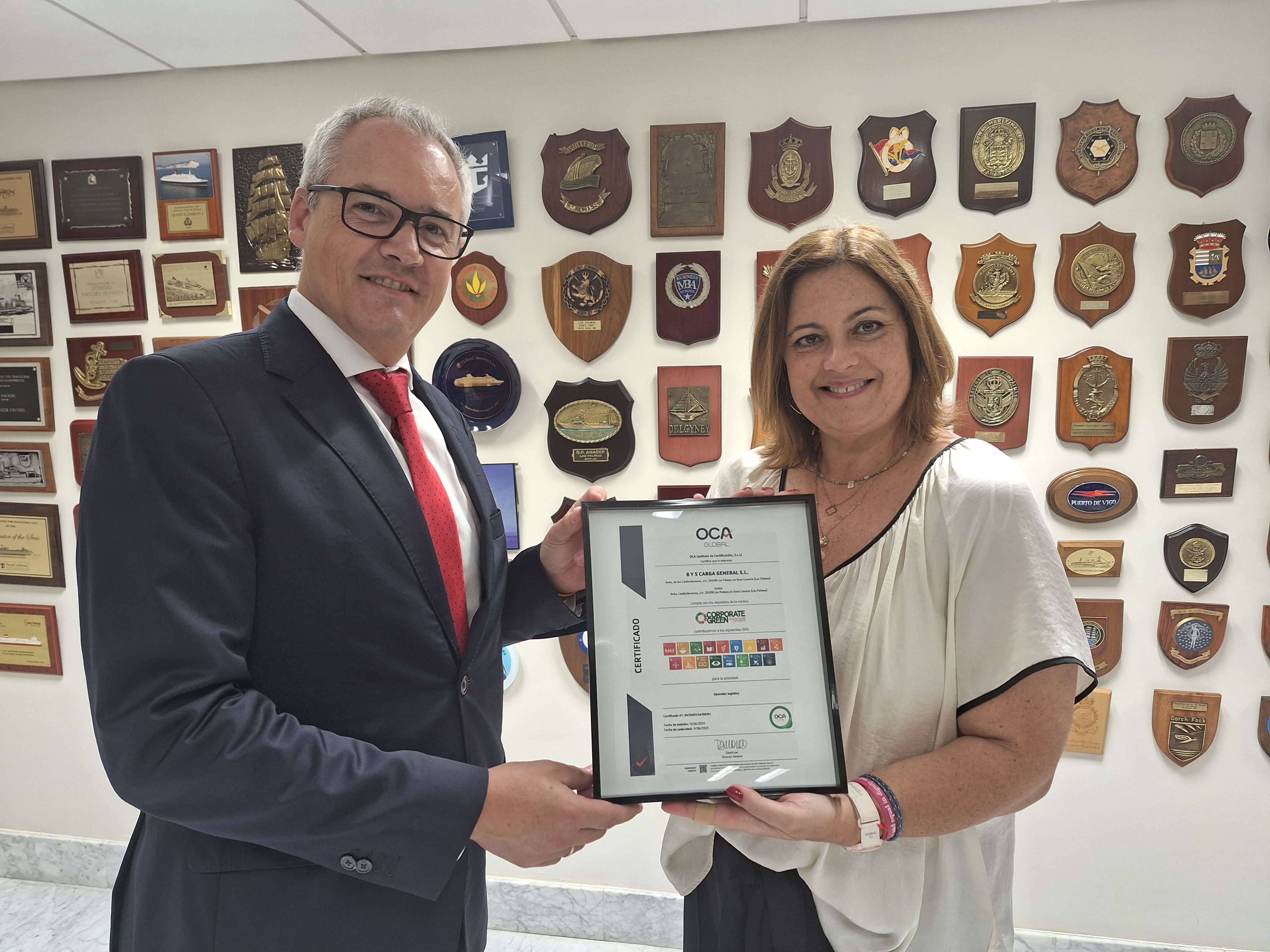 Boluda&Suárez recibe certificación ODS