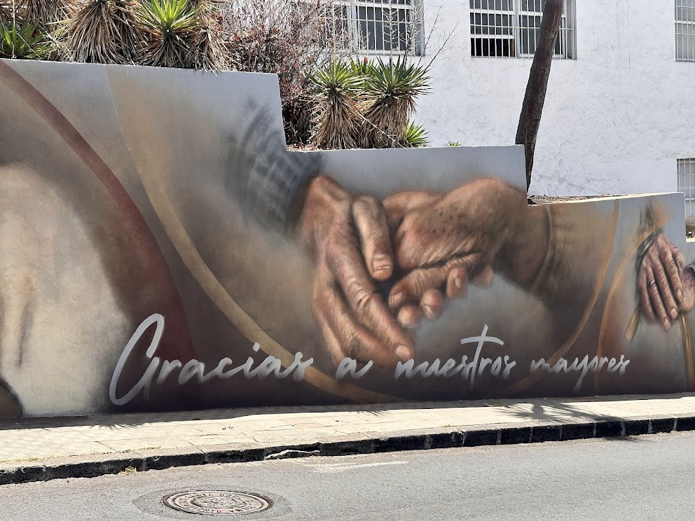 Mural de Santa Cruz de La Palma / CanariasNoticias.es 