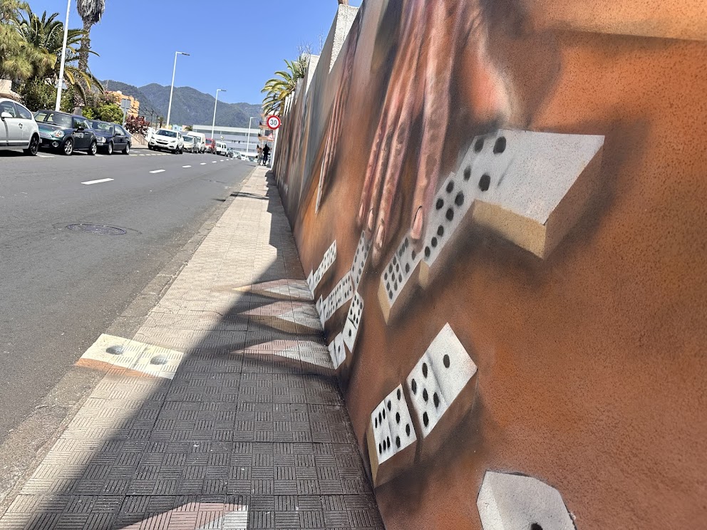 Mural de Santa Cruz de La Palma / CanariasNoticias.es 