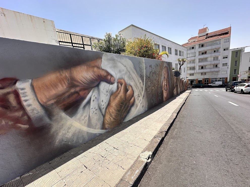 Mural de Santa Cruz de La Palma / CanariasNoticias.es 