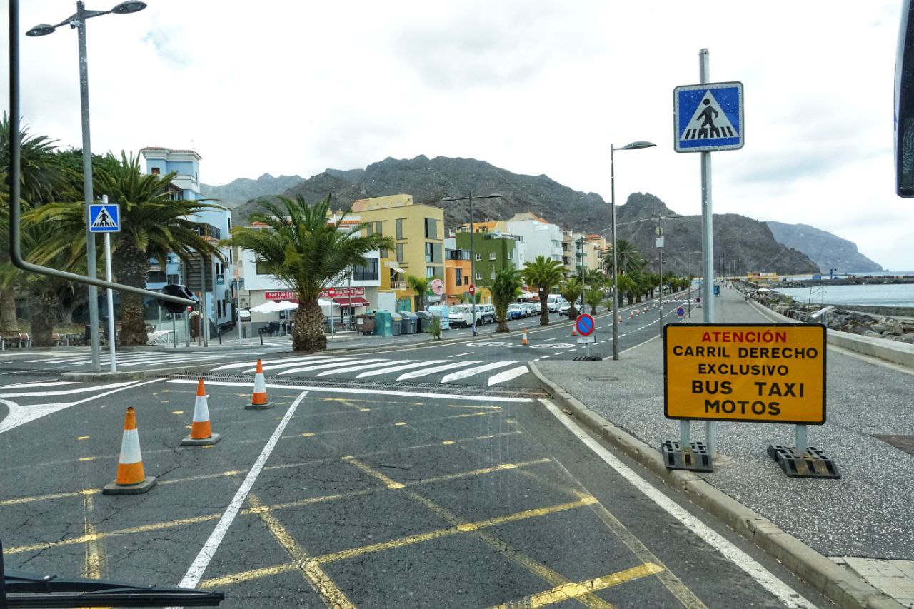 Carril bus a Las Teresitas / CanariasNoticias.es 