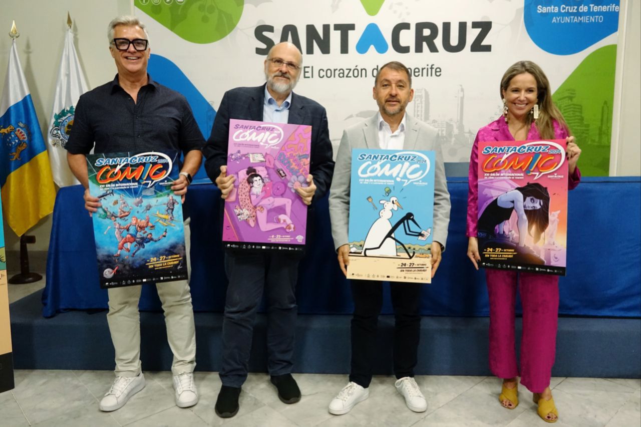 Presentación del Salón Internacional del Cómic / CanariasNoticias.es 