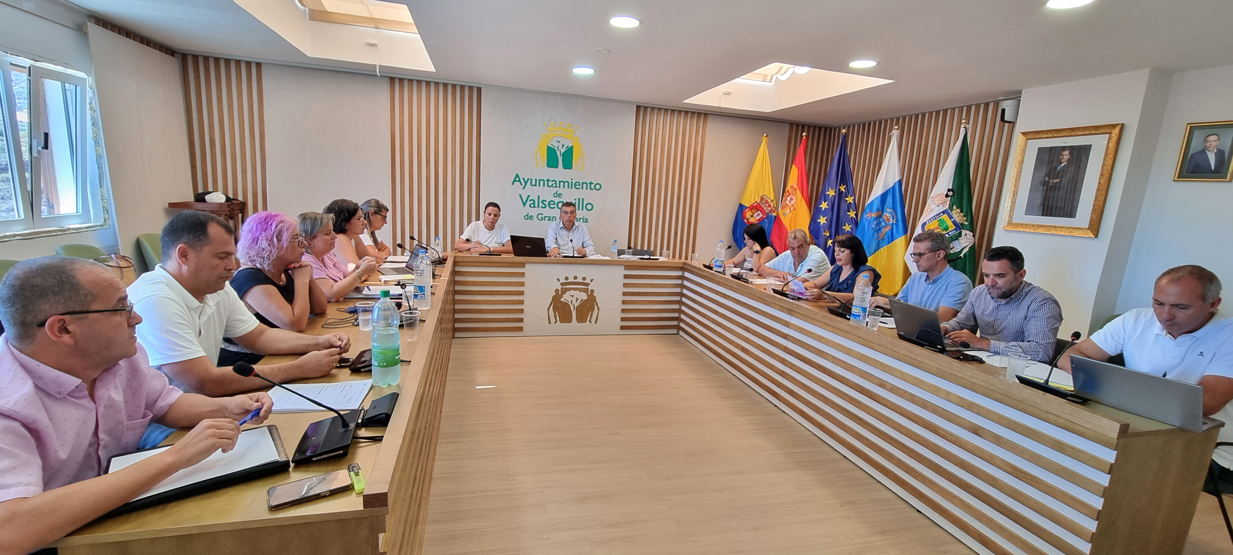 Pleno del Ayuntamiento de Valsequillo / CanariasNoticias.es 