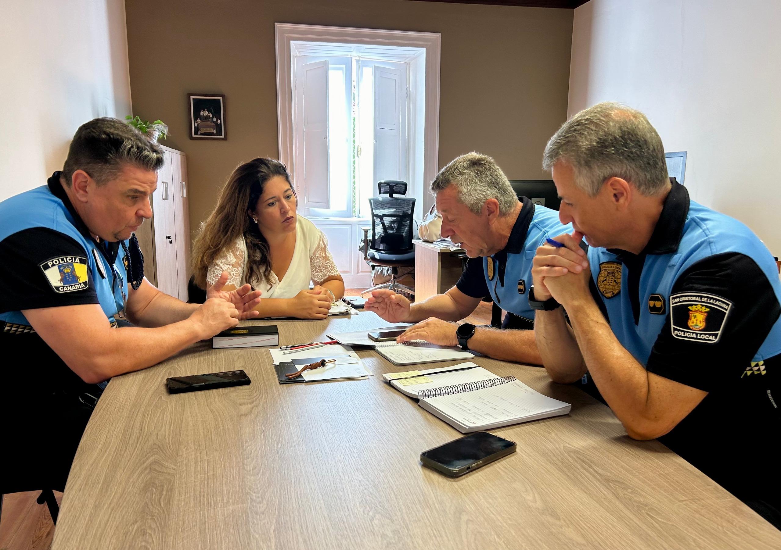 Reunión Policía Local / CanariasNoticias.es 