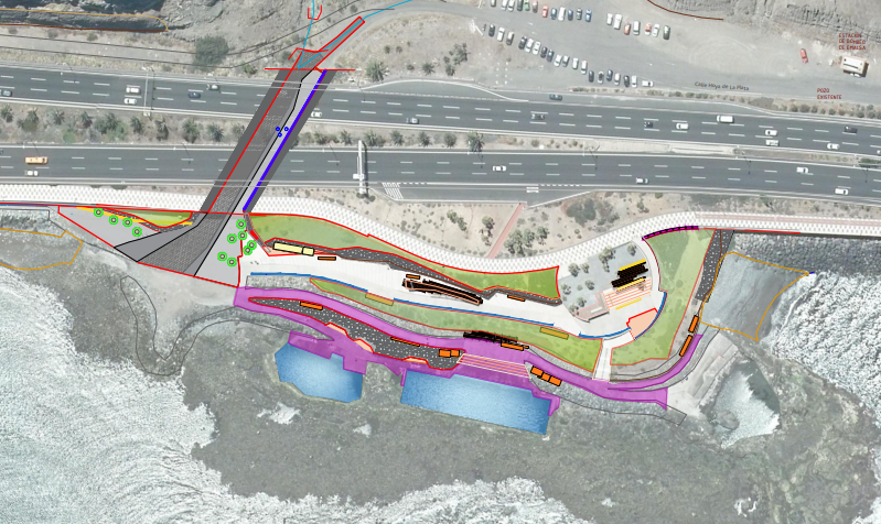 Proyecto de mejora Piscinas de La Laja / CanariasNoticias.es 