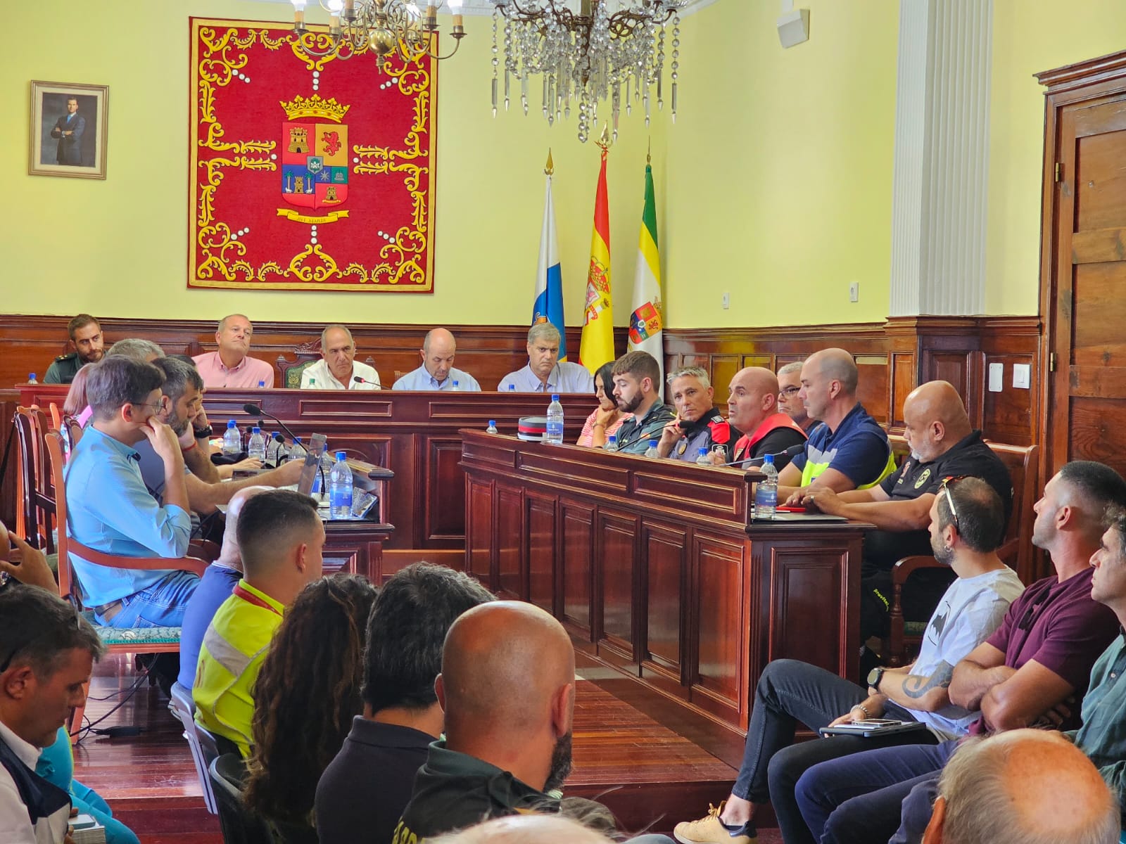 Reunión seguridad Fiestas del Pino 