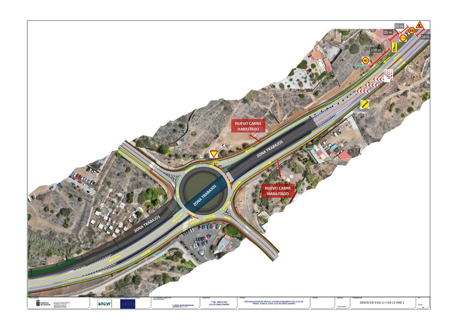 Obras en la GC-20 / CanariasNoticias.es 