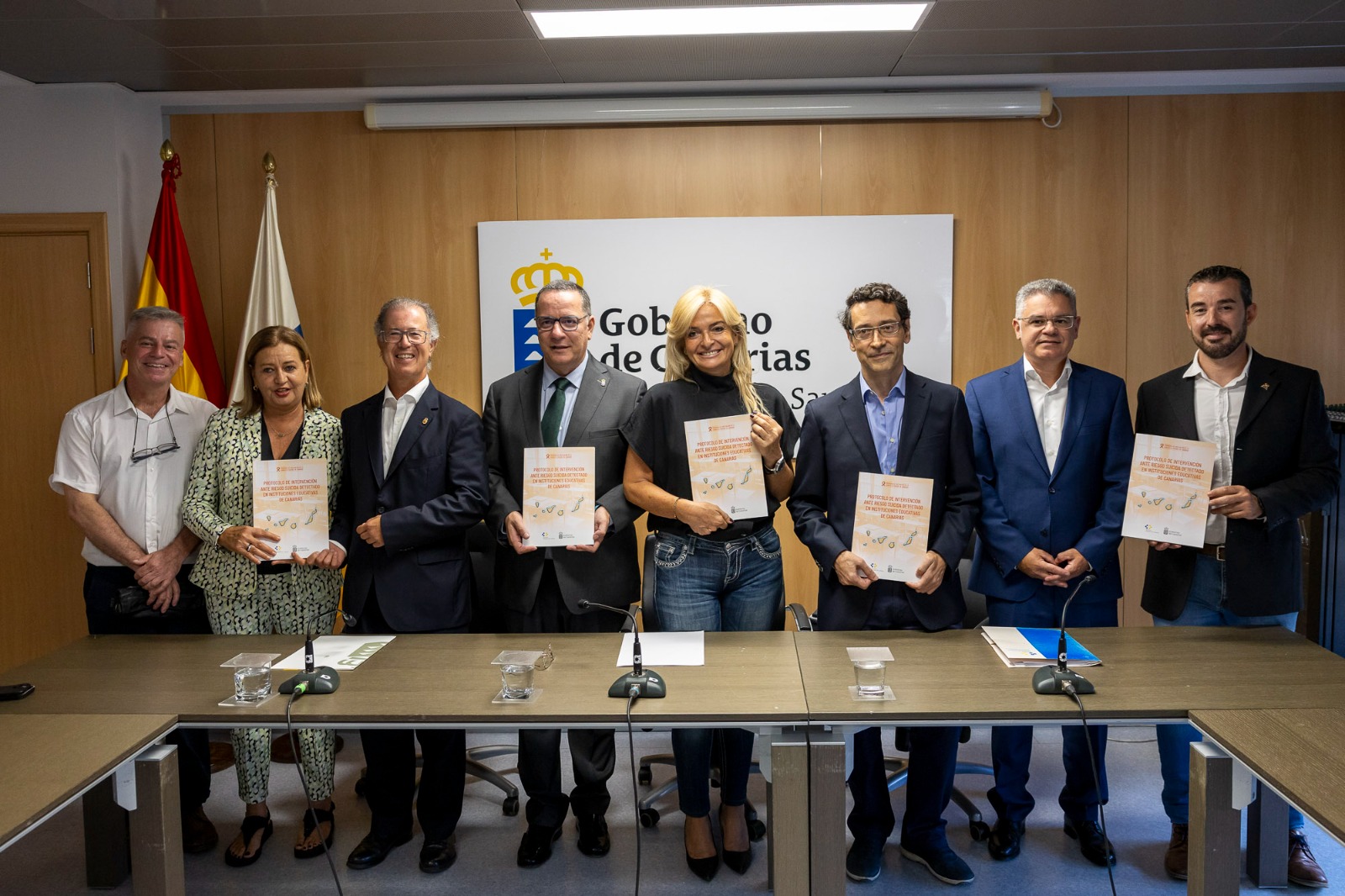 Presentación del protocolo ante riesgo suicida 